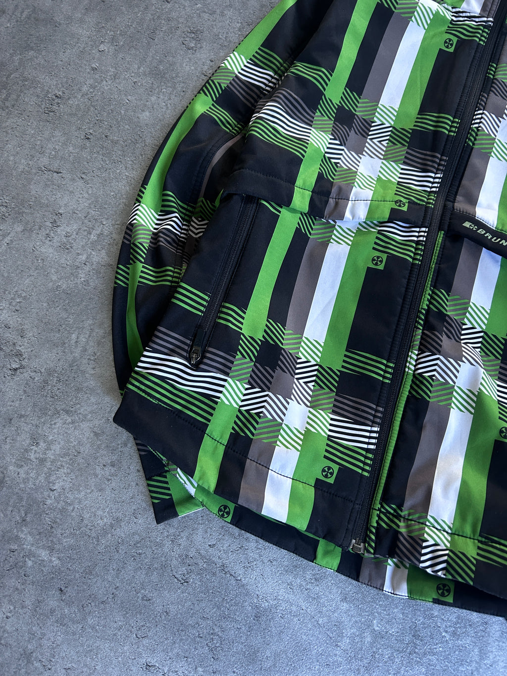VINTAGE PLAID BRUNOTTI JACKET (M)