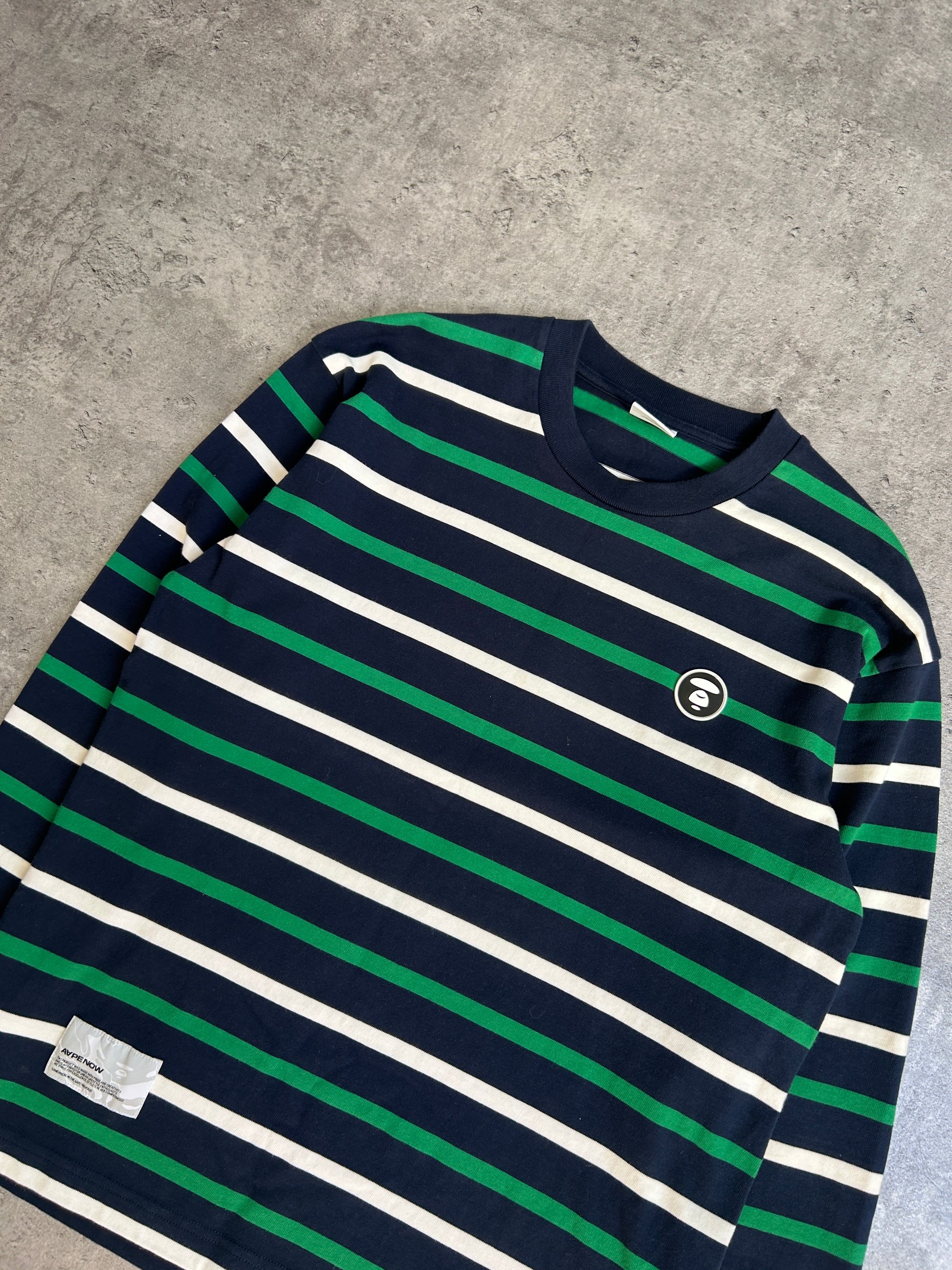 AAPE STRIPE LONGSLEEVE (S)