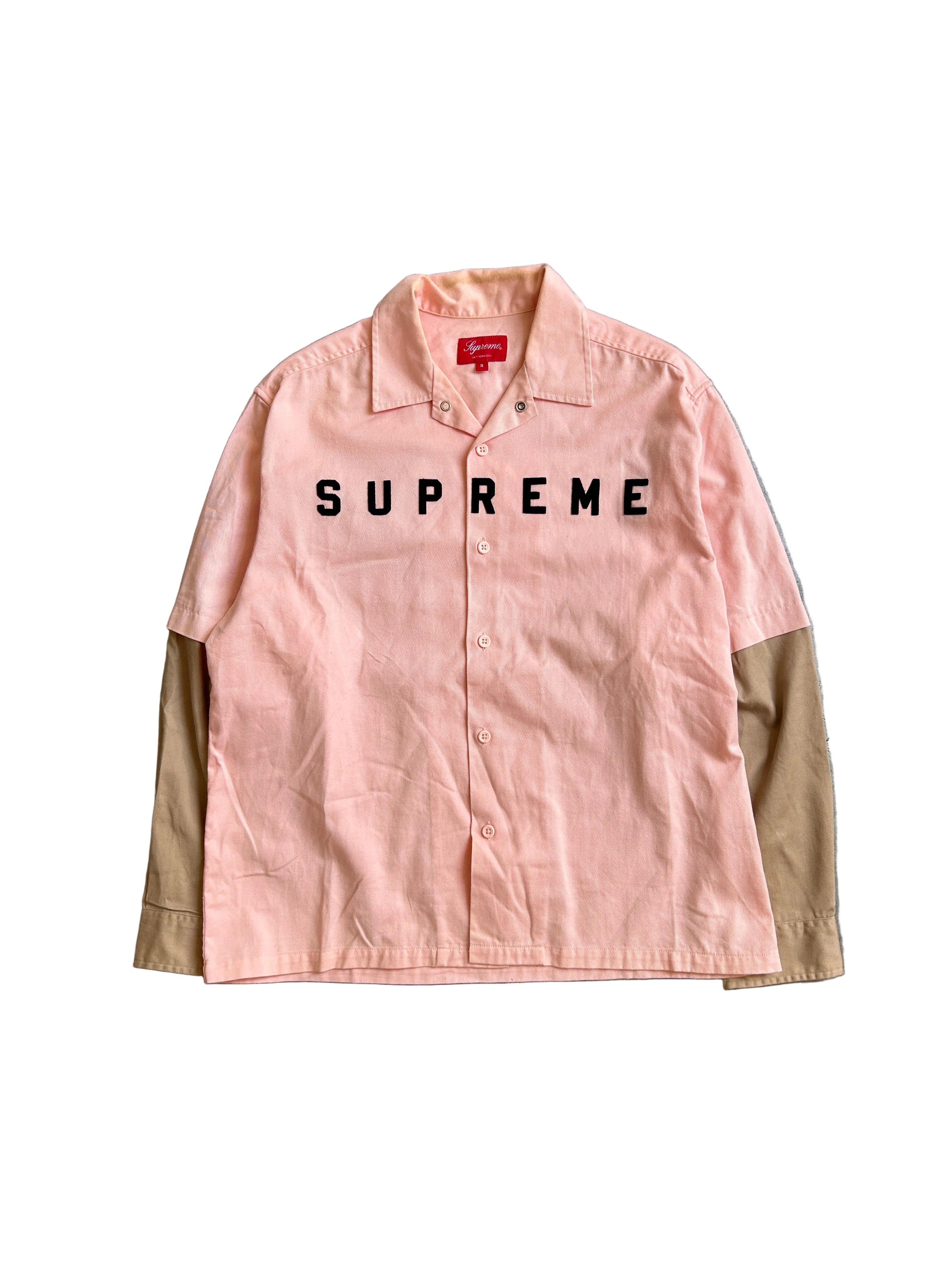 【完売品】supreme 2-Tone Work Shirt SUPREME TWO TONE WORK SHIRT (S) – Kicksweep