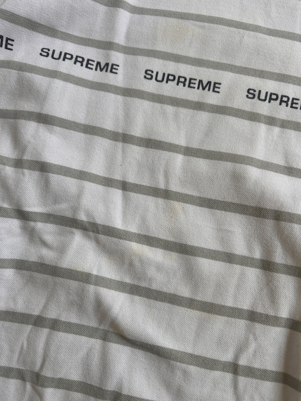 SUPREME PRINTED STRIPE LONGSLEEVE (L/XL)