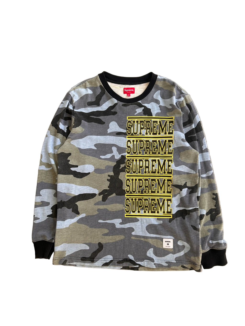 SUPREME STACKED LONGSLEEVE (M)