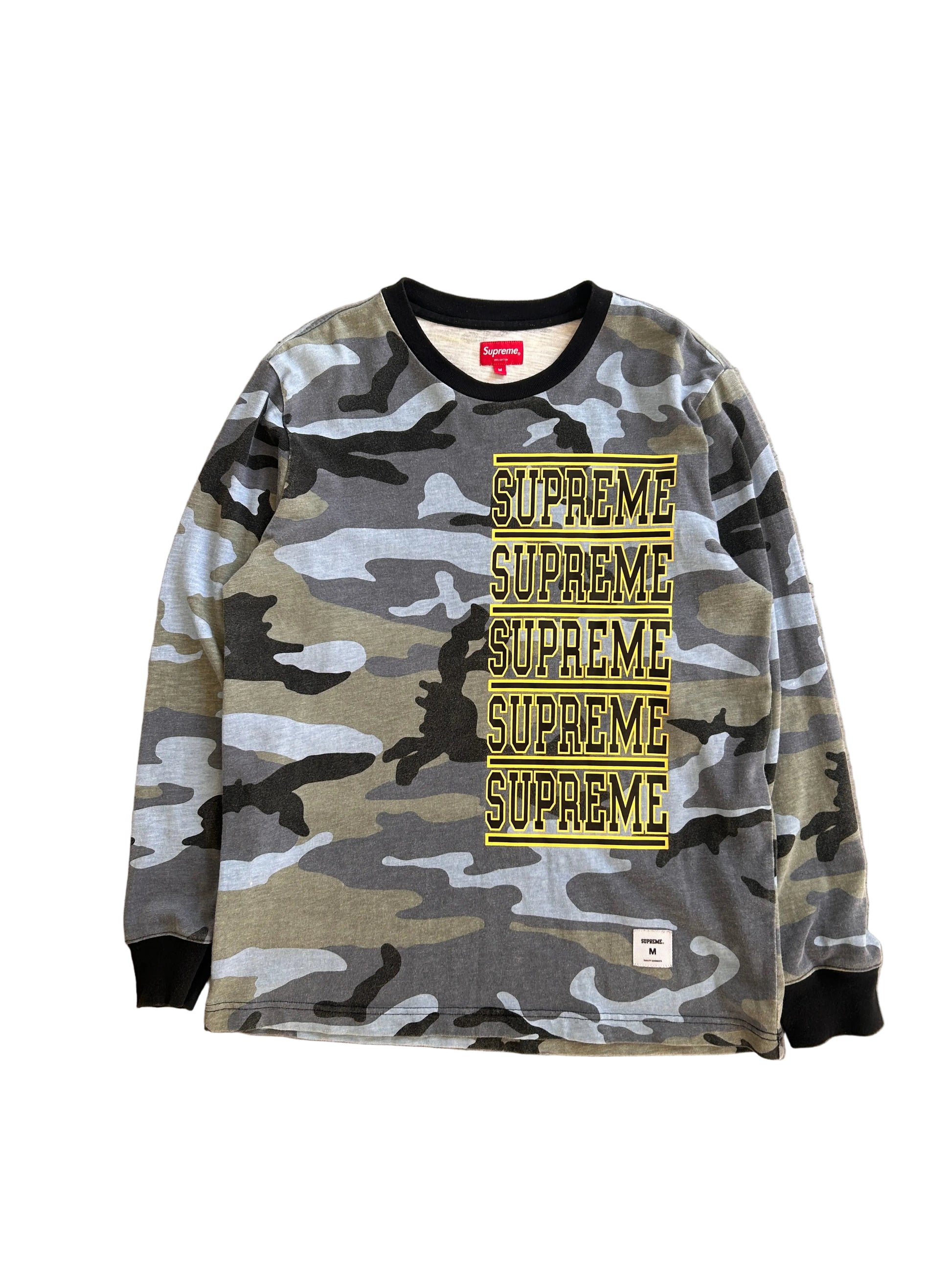 SUPREME STACKED LONGSLEEVE (M)
