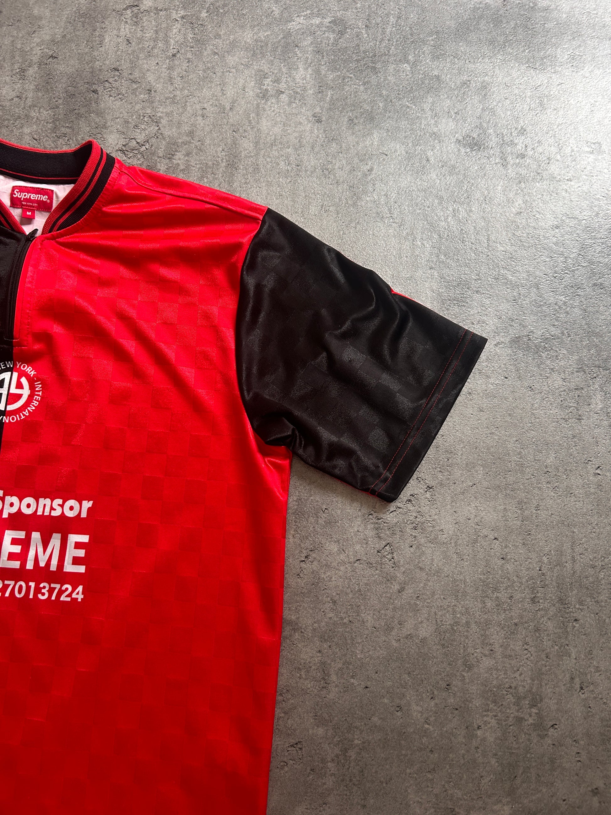 SUPREME SPLIT SOCCER JERSEY (M)
