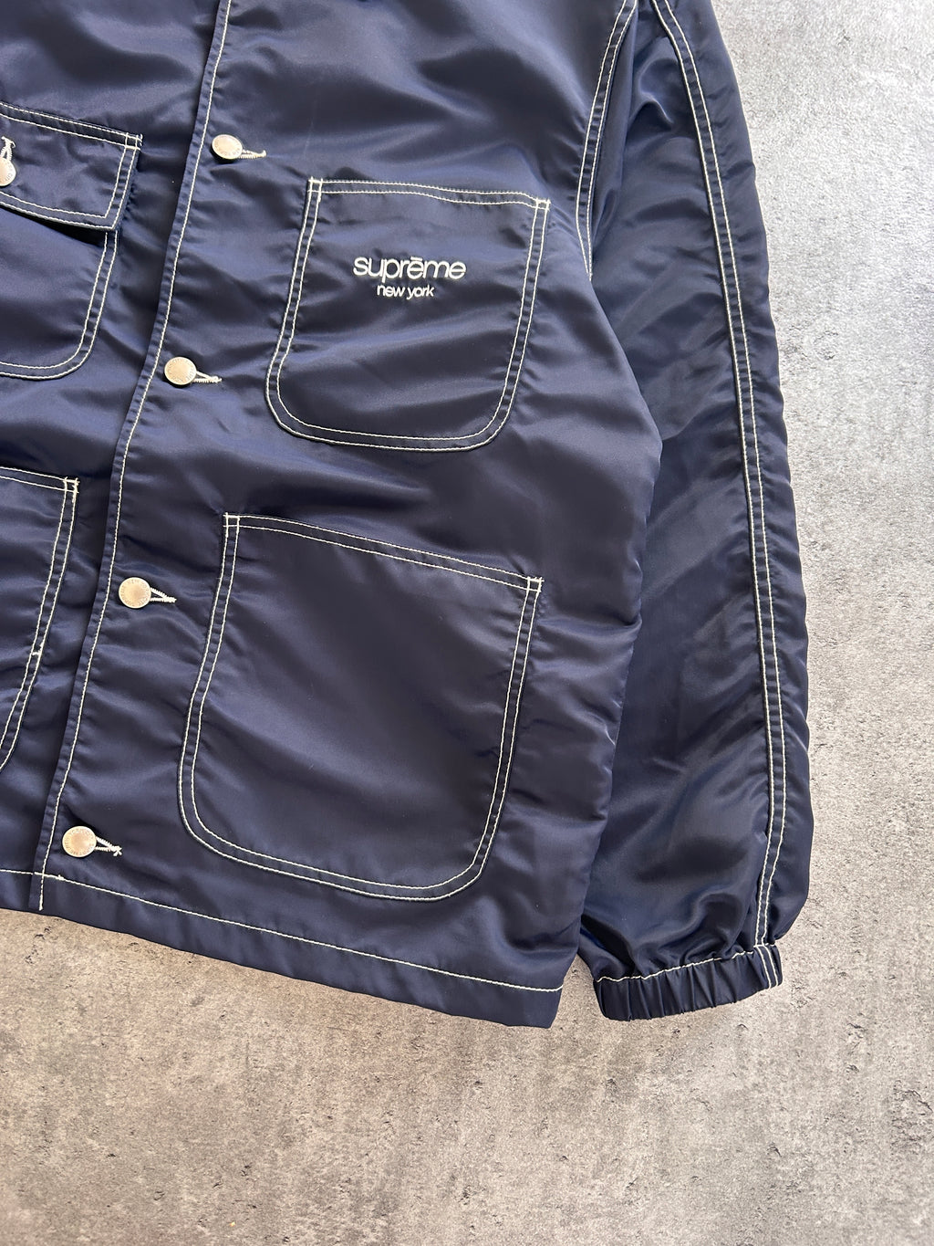 SUPREME NYLON CHORE COAT (M)