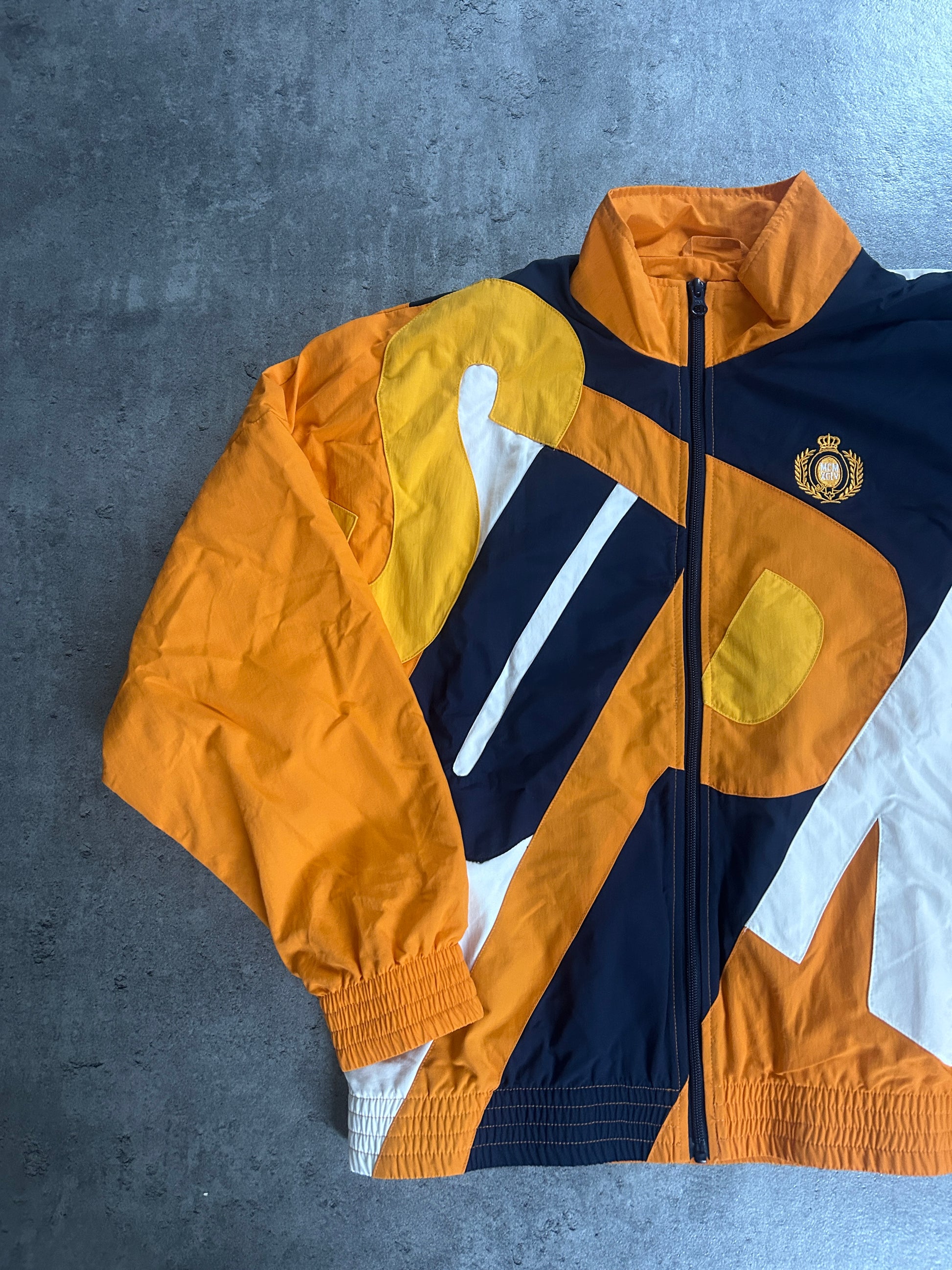 SUPREME BIG LETTER JACKET “YELLOW” (S)