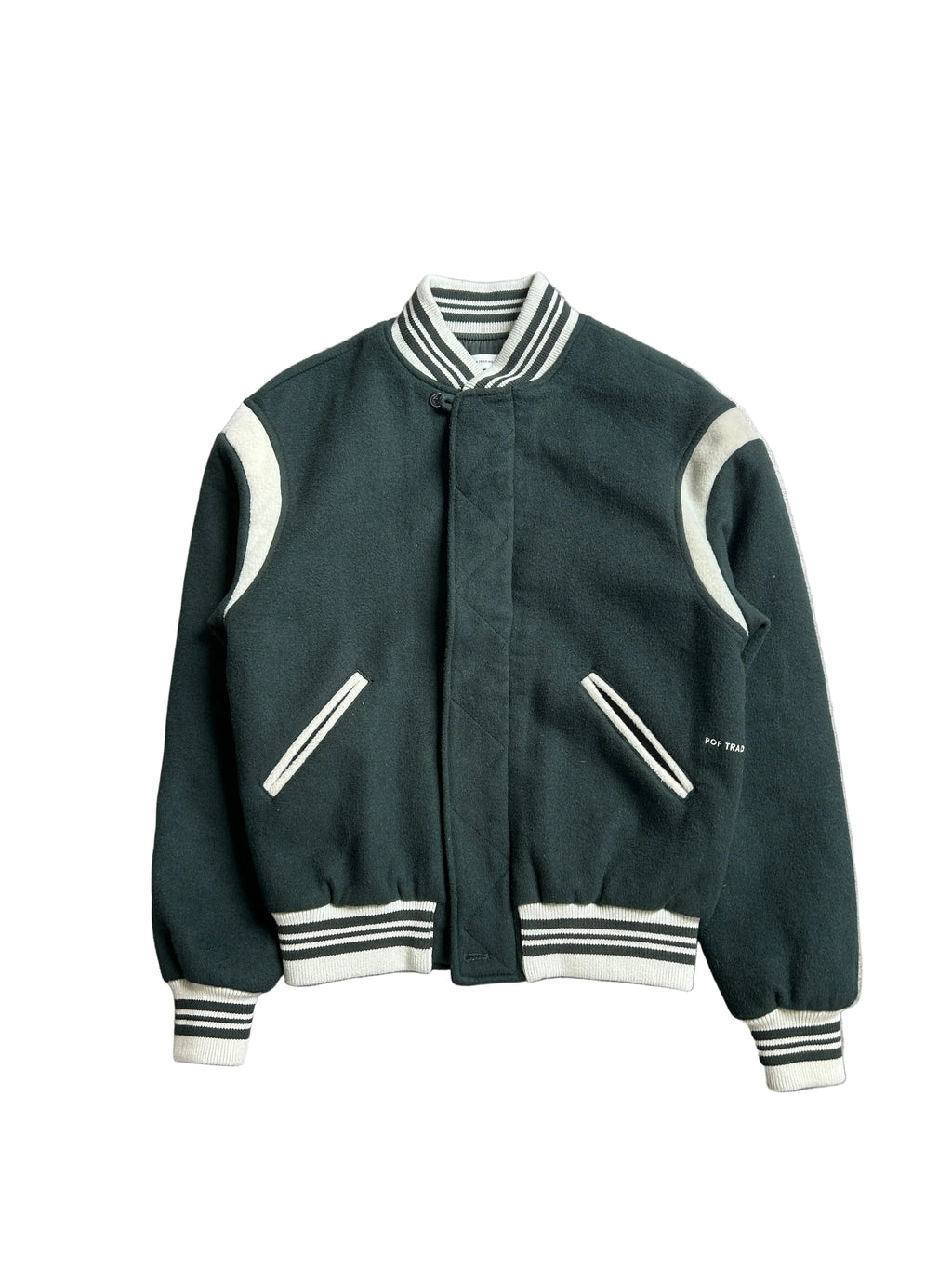 POP TRADING COMPANY X PARRA VARSITY BOMBER JACKET (S)
