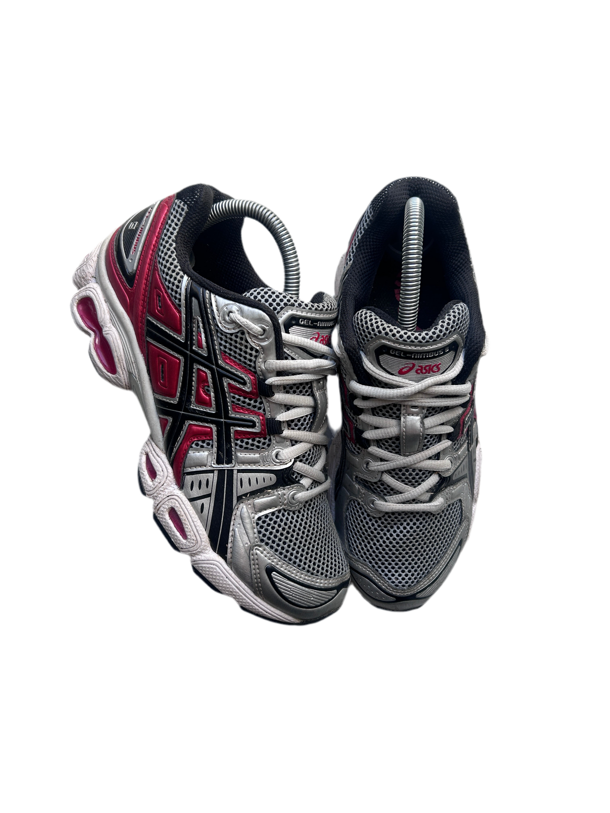 ASICS GEL NIMBUS 9 “CHROME/RED” 39EU