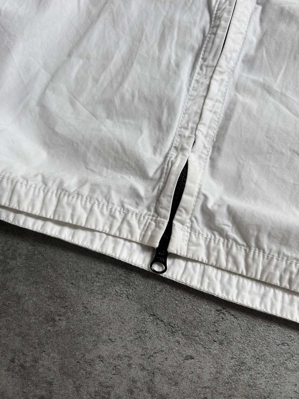 STONE ISLAND OVERSHIRT WHITE (L)