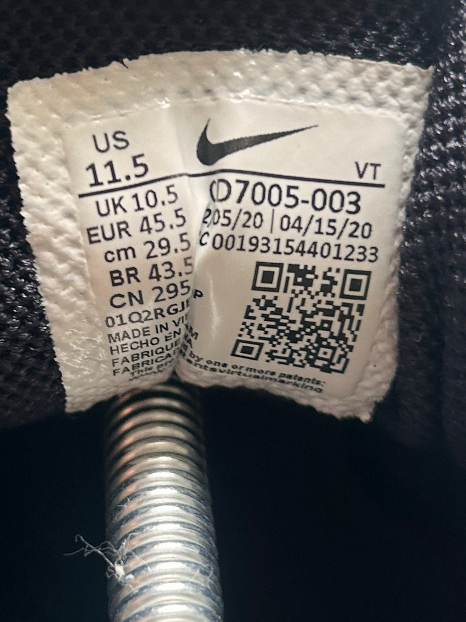 AIR MAX PLUS 3 “GREY/BLACK” 45,5EU