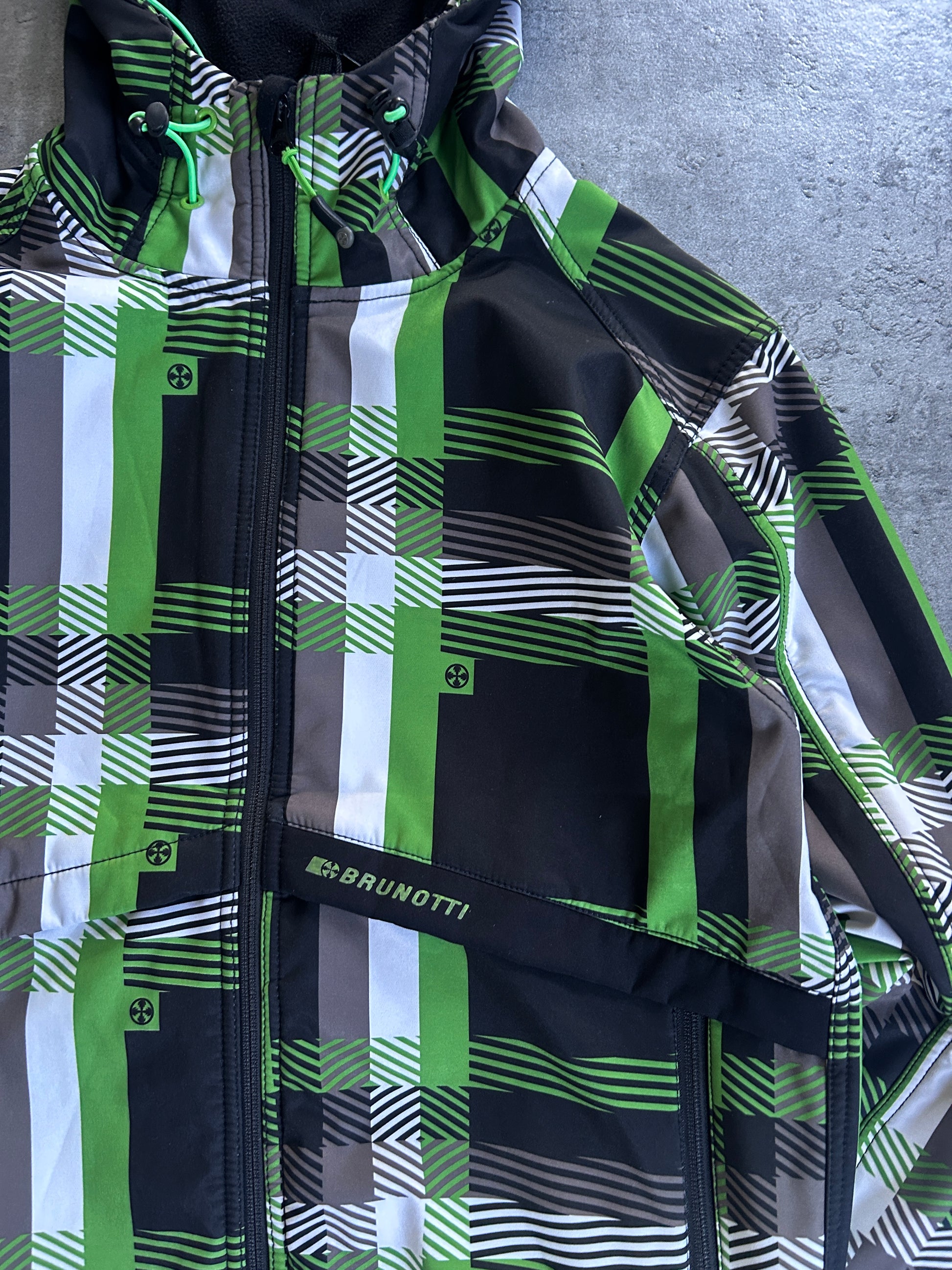VINTAGE PLAID BRUNOTTI JACKET (M)