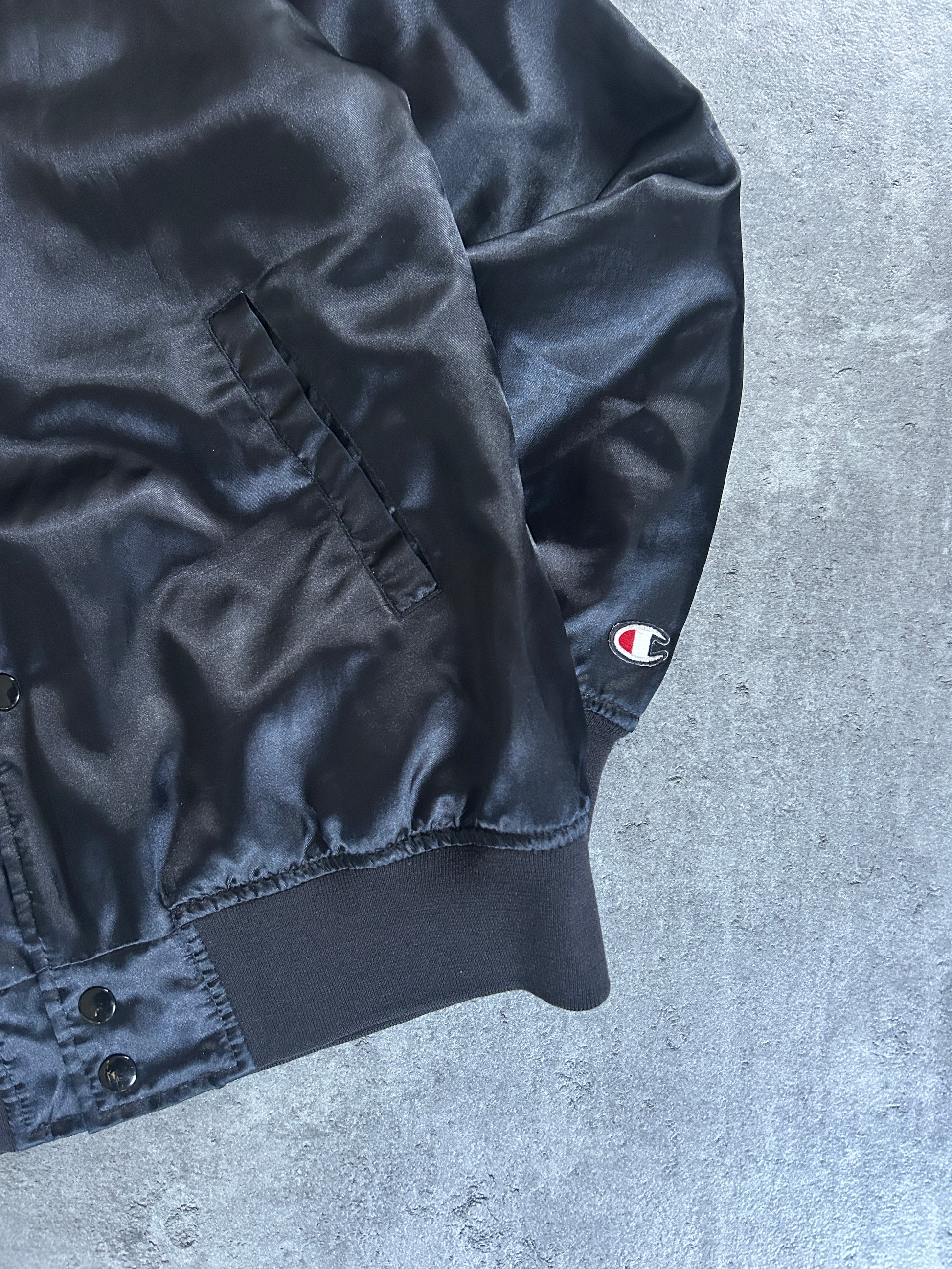 SUPREME X CHAMPION SATIN JACKET SS13 (S)