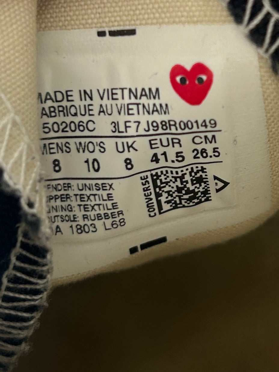 CONVERSE X COMMES DES GARCON (41,5/42EU)