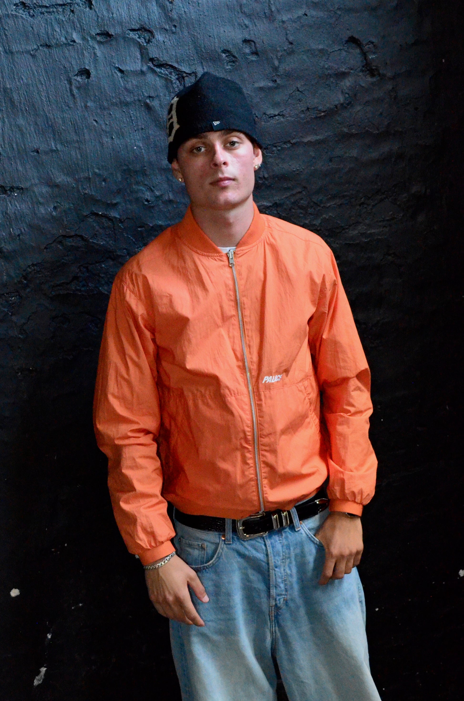 PALACE REVERSIBLE OVERLAY BOMBER JACKET (M)