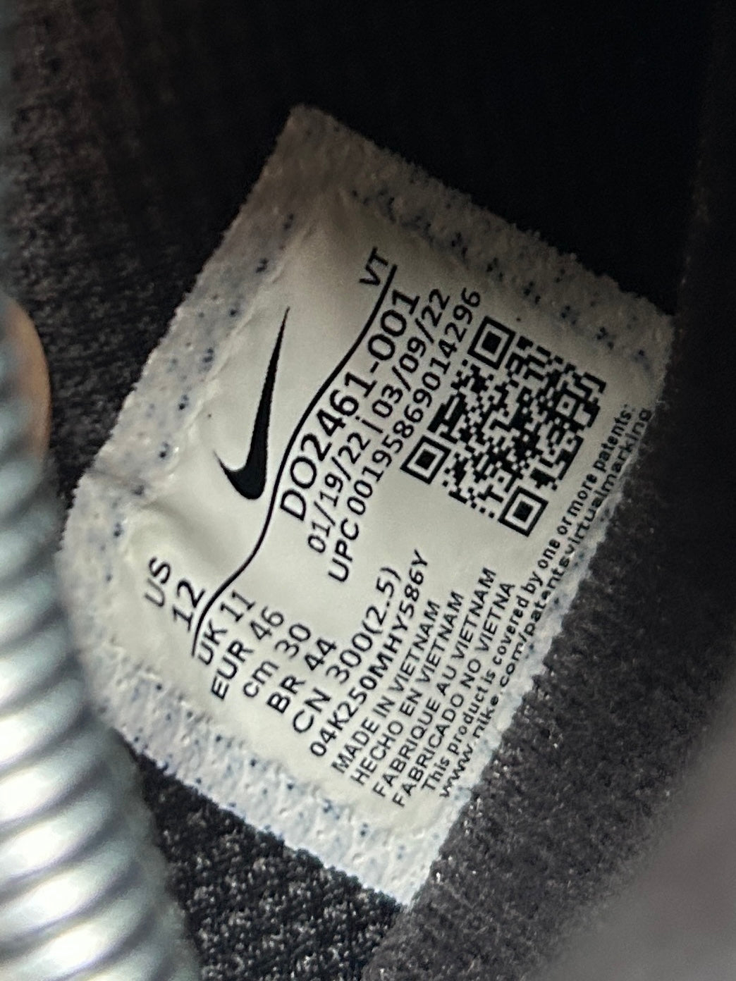 AIR MAX 2013 X STÜSSY “BLACK” 46EU