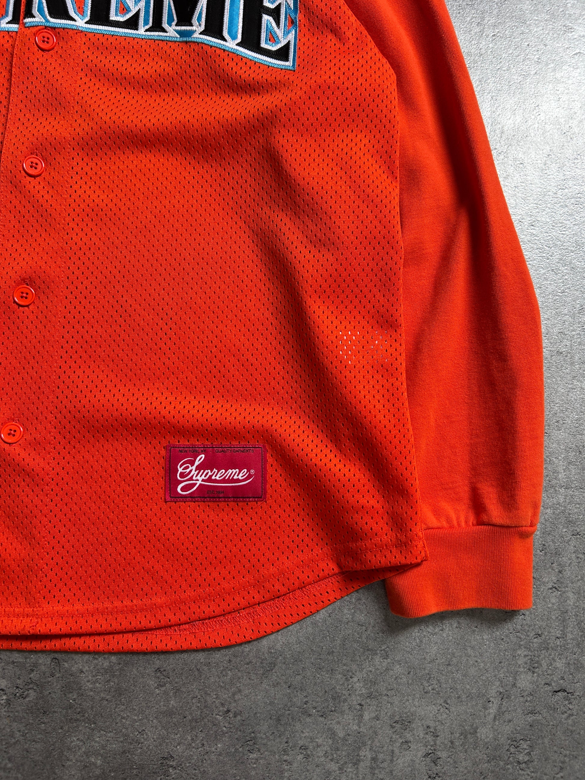 SUPREME MESH HOODIE JERSEY (M)