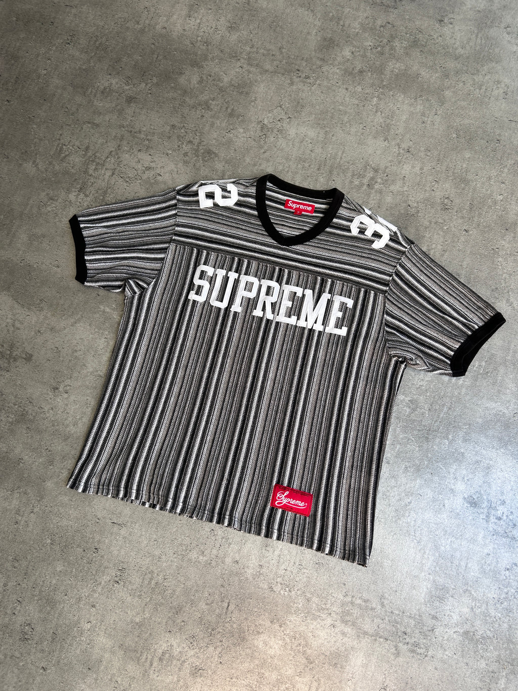 SUPREME OPEN KNIT FOOTBALL TOP (M)