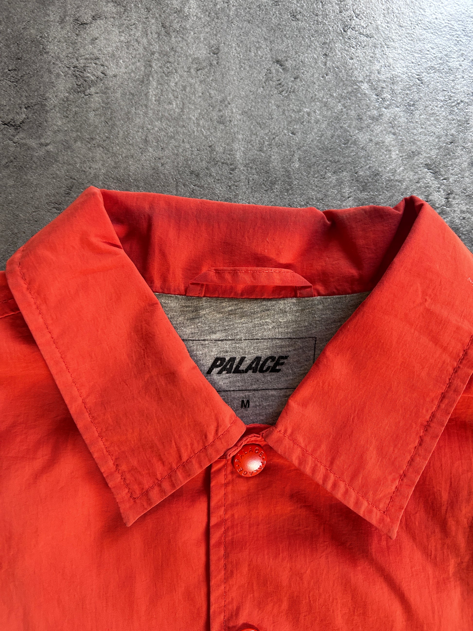 PALACE PANTHER COACH JACKET ORANGE (M)