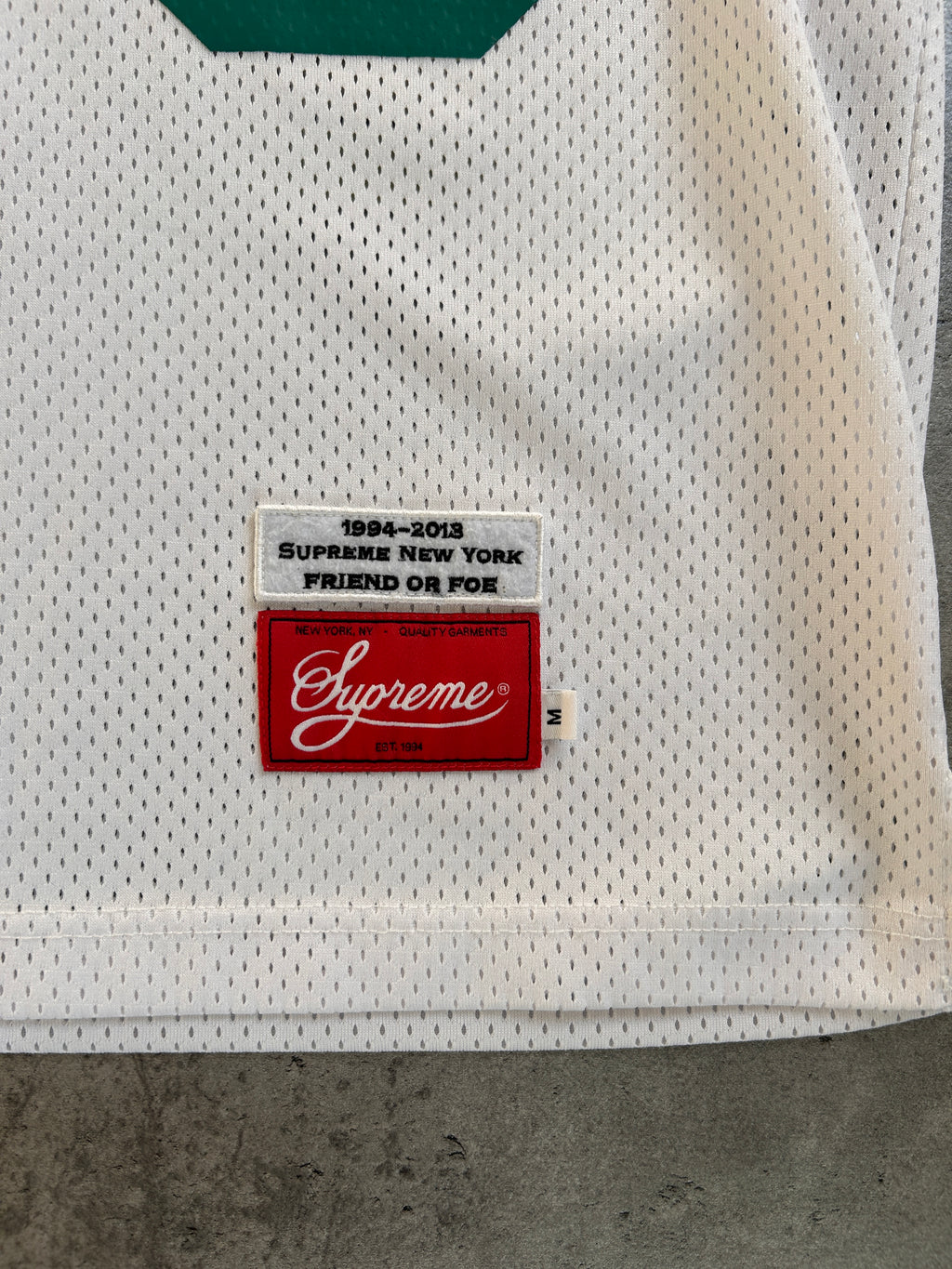 SUPREME DIAMOND RIB JERSEY (M)