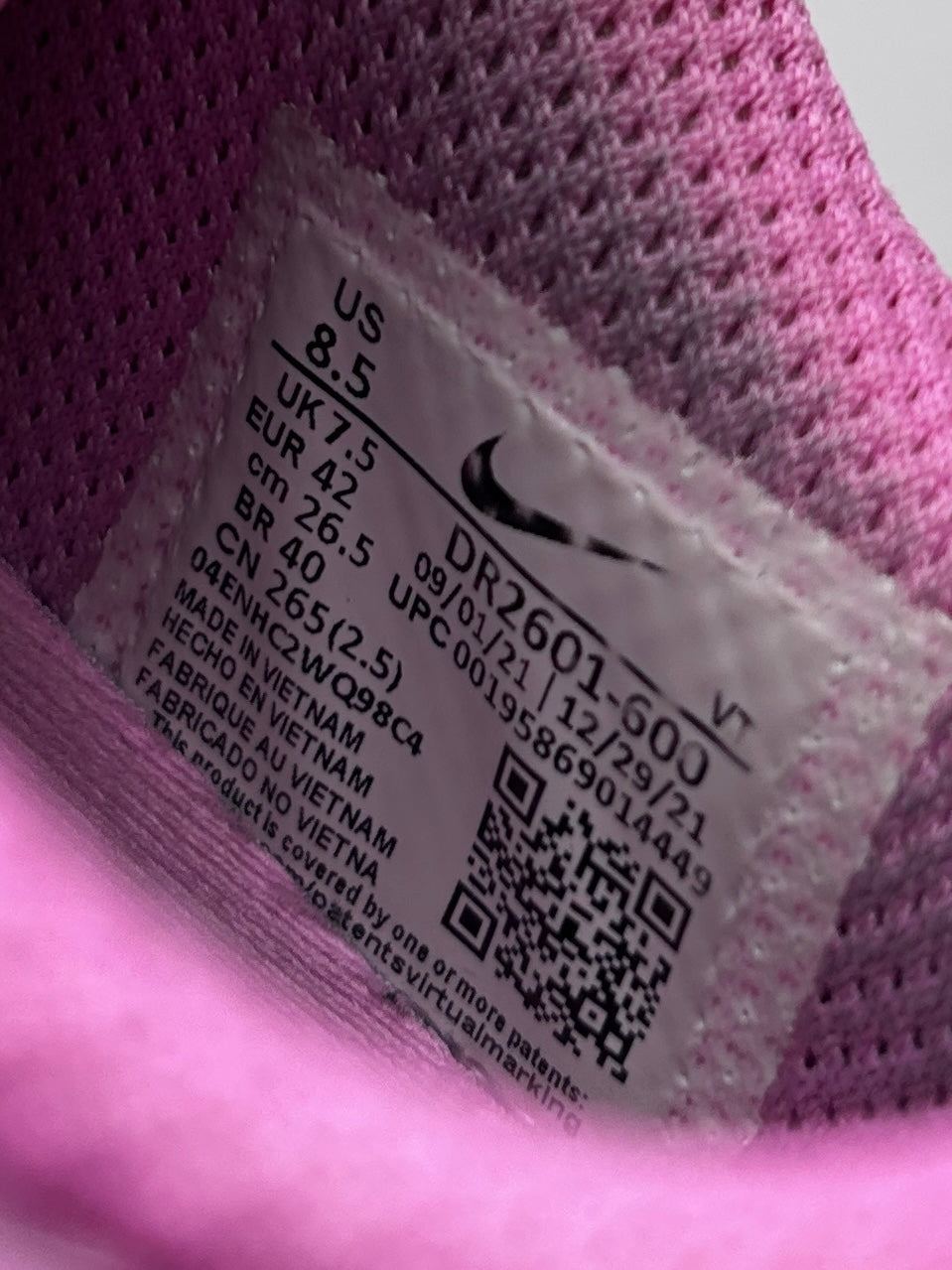 AIR MAX 2013 X STÜSSY “PINK” 42EU