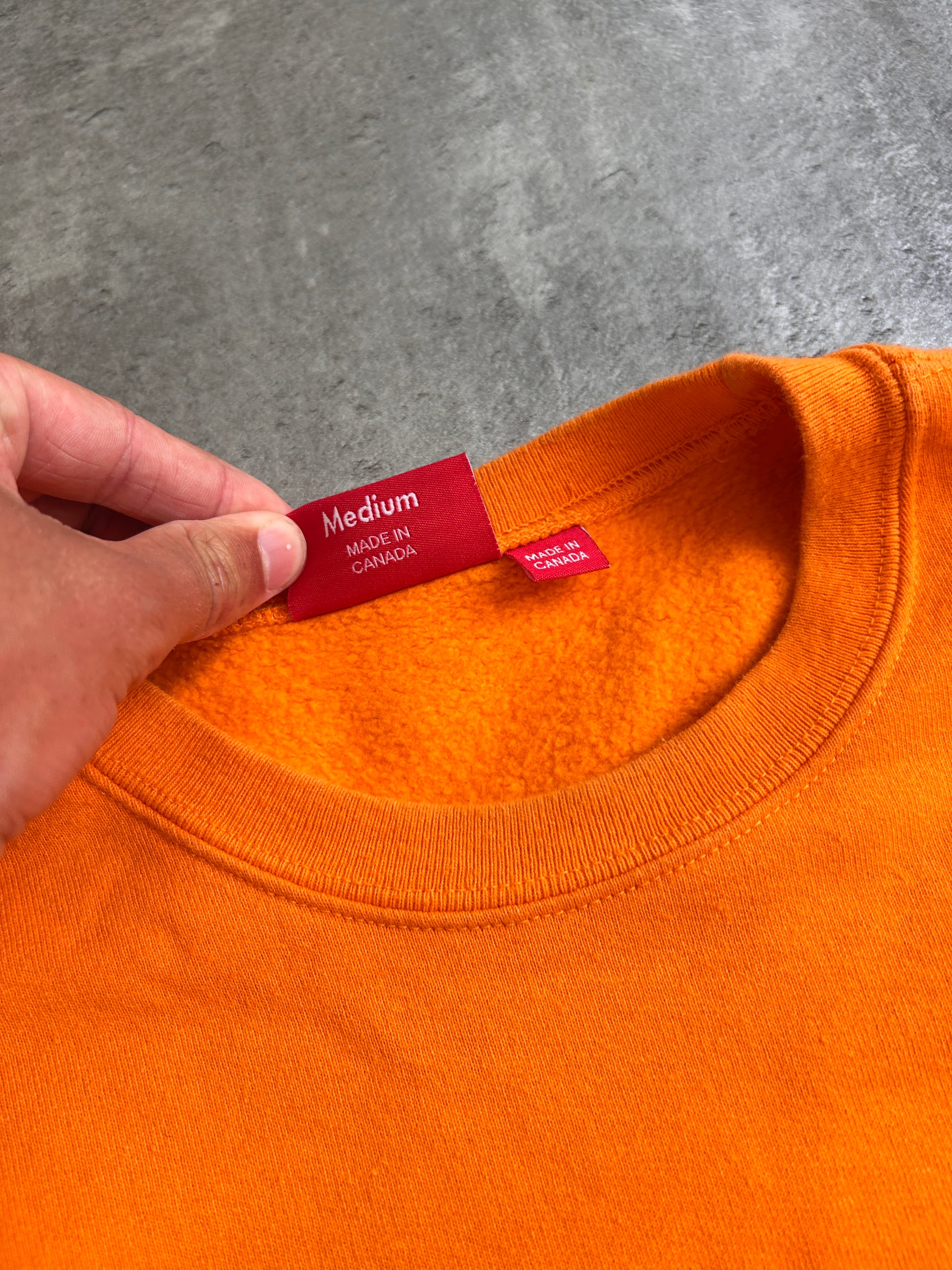 SUPREME WARM UP CREWNECK (M)