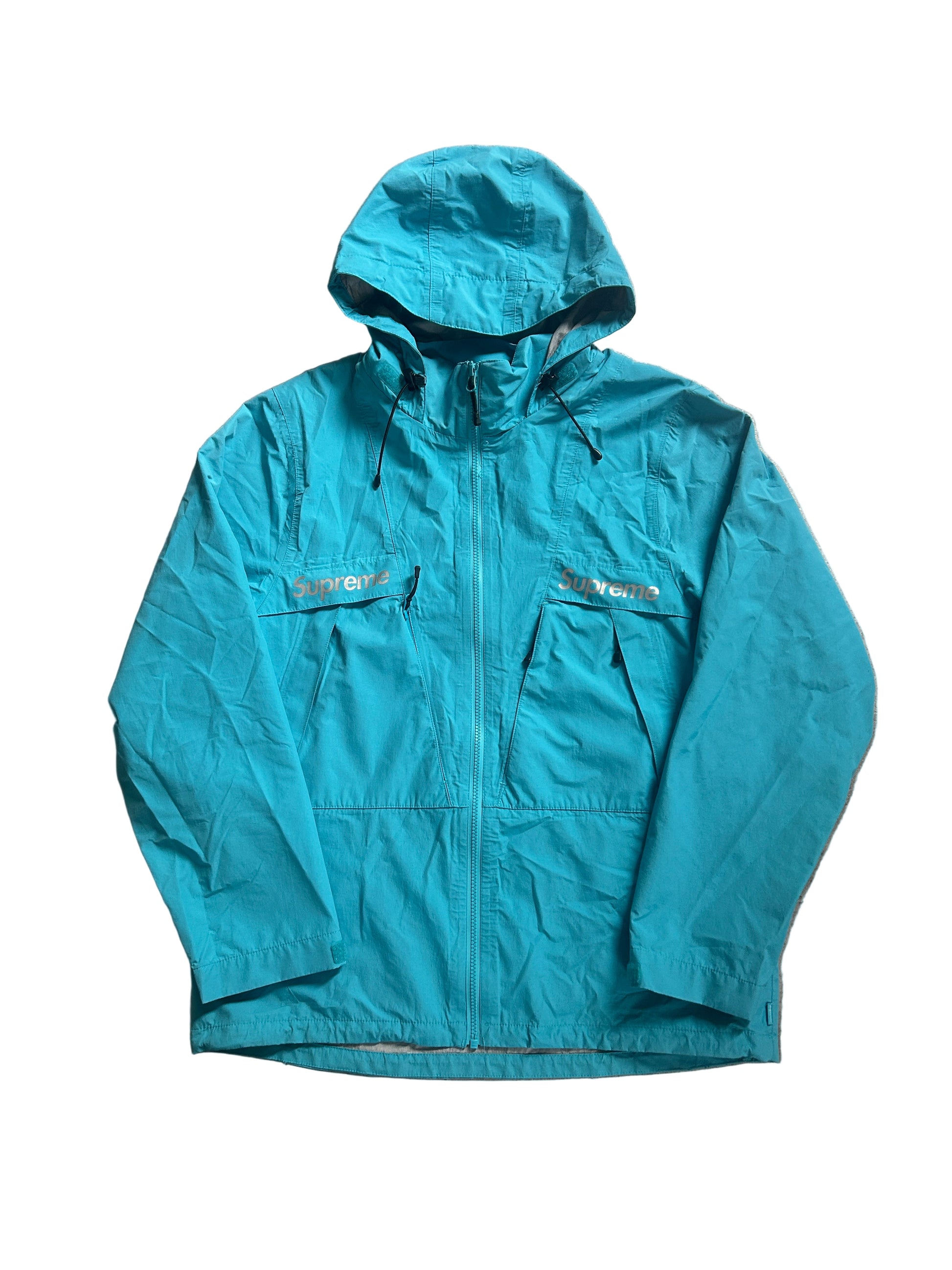 SUPREME TAPED SEAM WATERPROOF JACKET FW2017 (M/L)