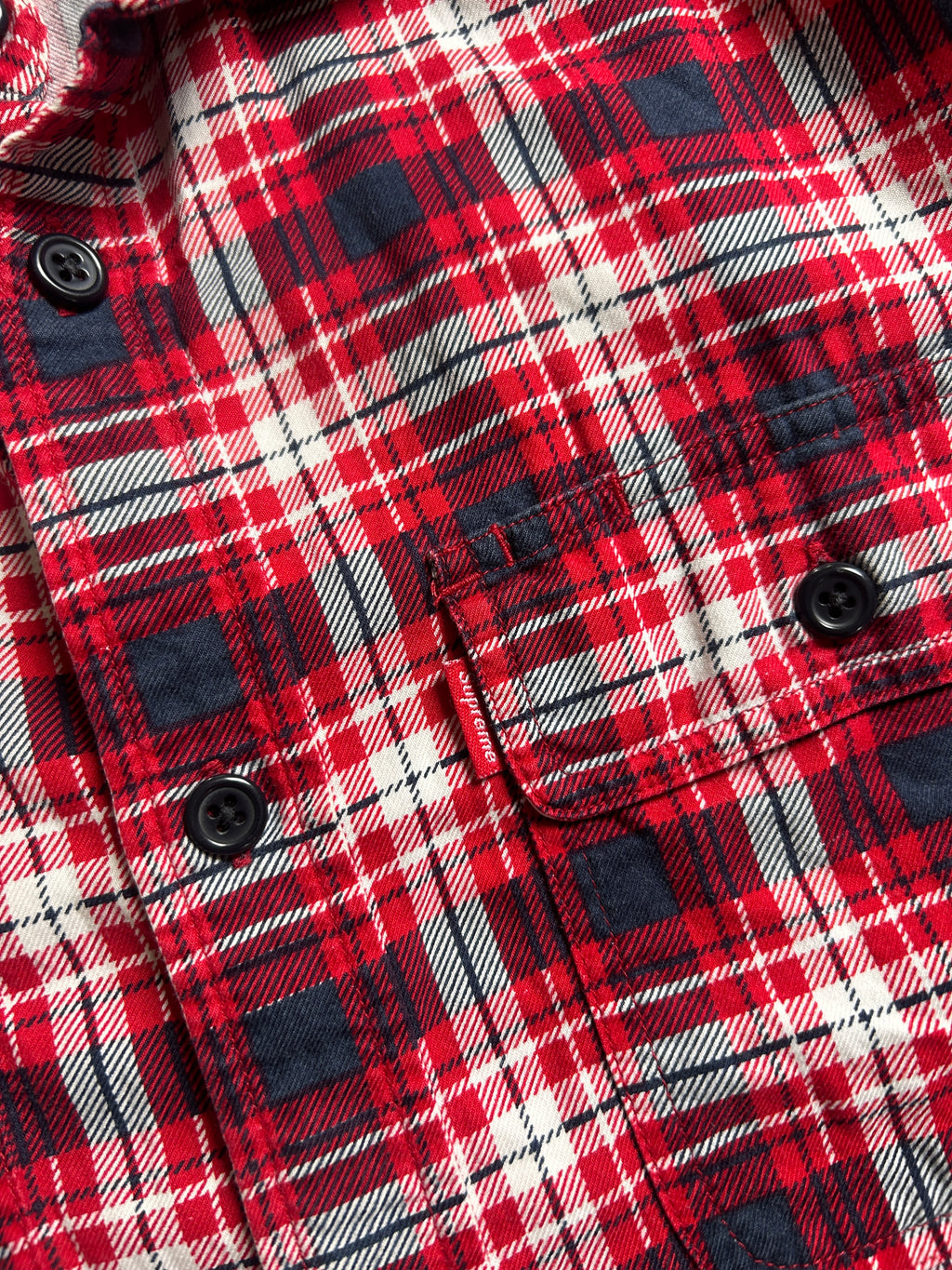 SUPREME PRINTED PLAID FLANNEL (M)