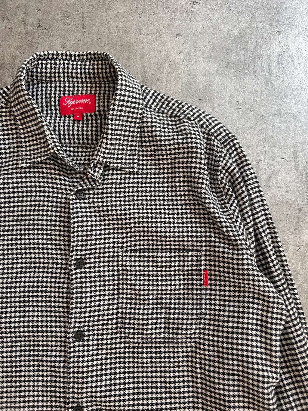 SUPREME HOUNDSTOOTH FLANNEL (M)