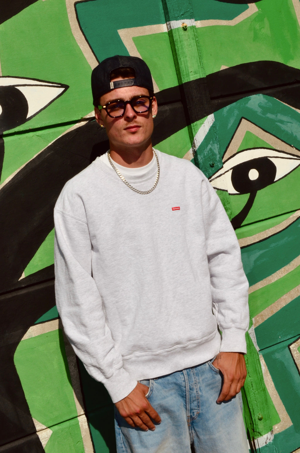 SUPREME MINI BOGO CREWNECK (L)