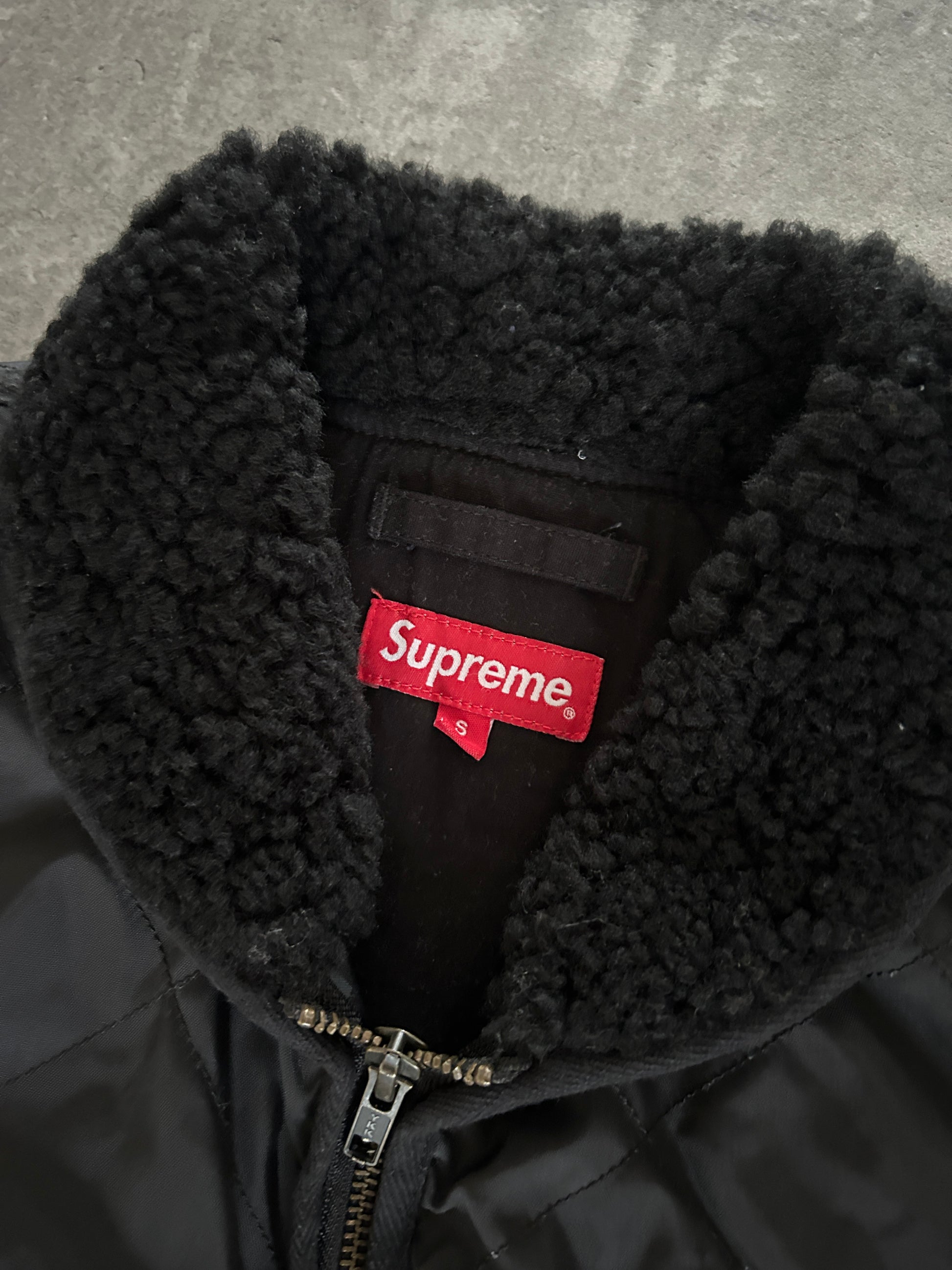 SUPREME QUILTED TANKER JAKKE (S)