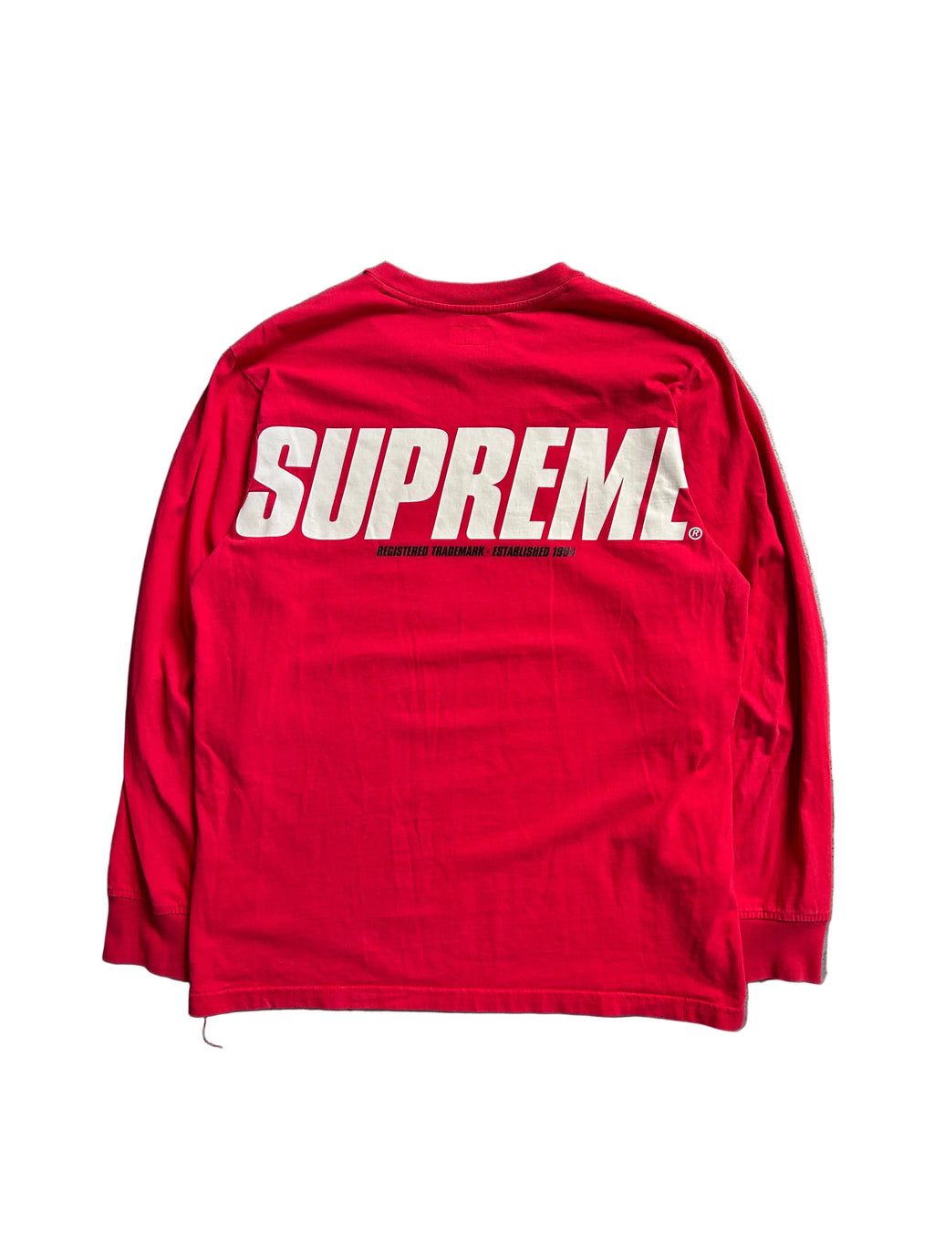 SUPREME TRADEMARK LONGSLEEVE (M)