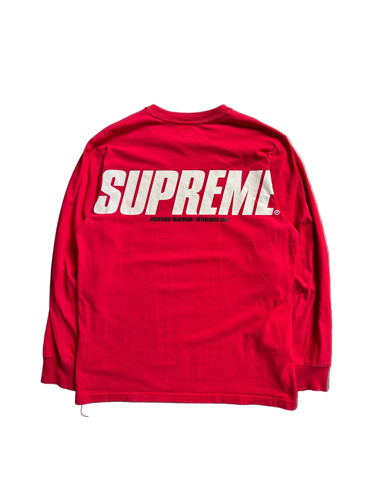 SUPREME TRADEMARK LONGSLEEVE (M)