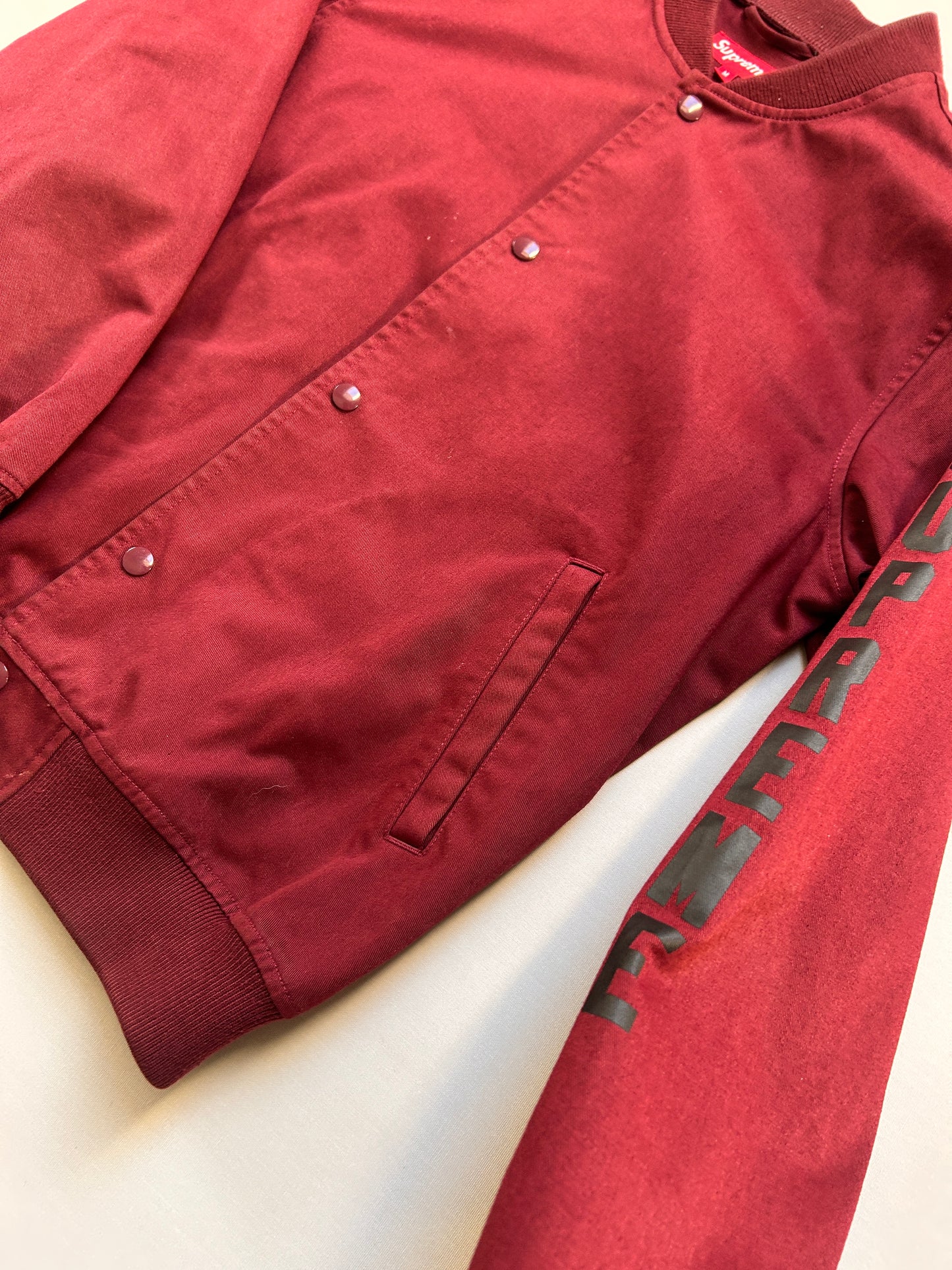 SUPREME X ANTIHERO BOMBER JACKET (M)