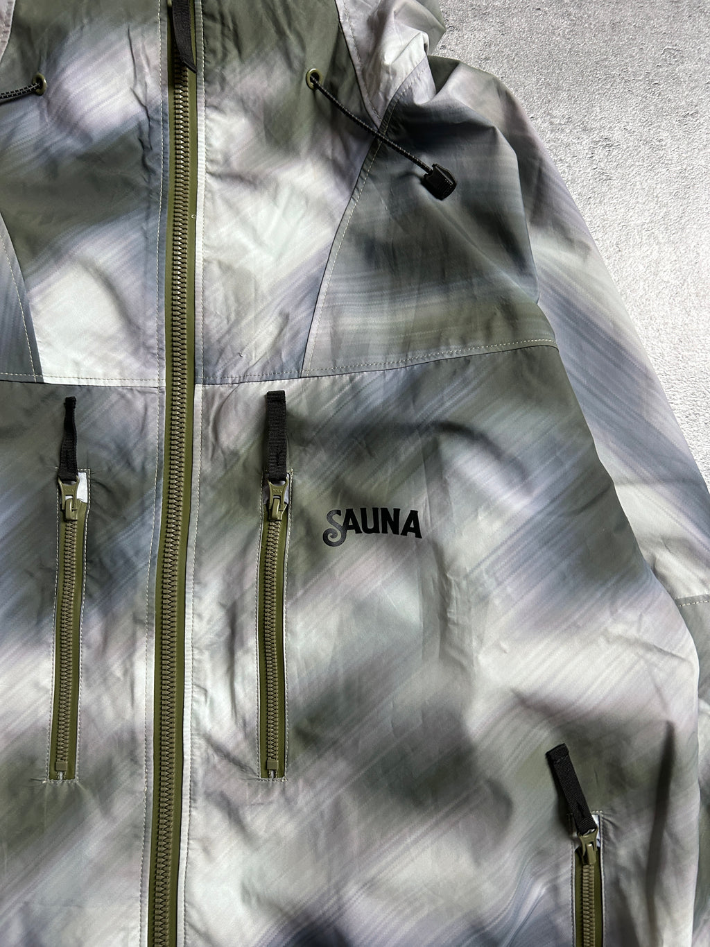 SAUNA TECH CAMO JACKET (L)
