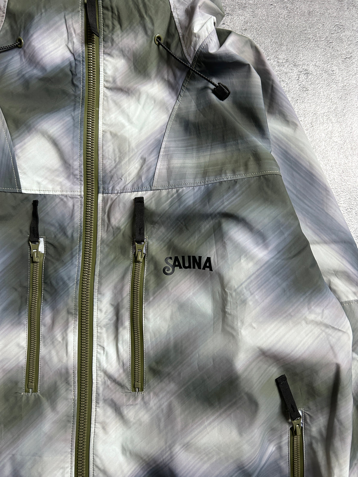SAUNA TECH CAMO JACKET (L)