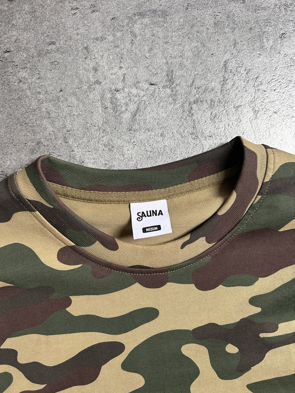 SAUNA CAMO LONGSLEEVE (M)