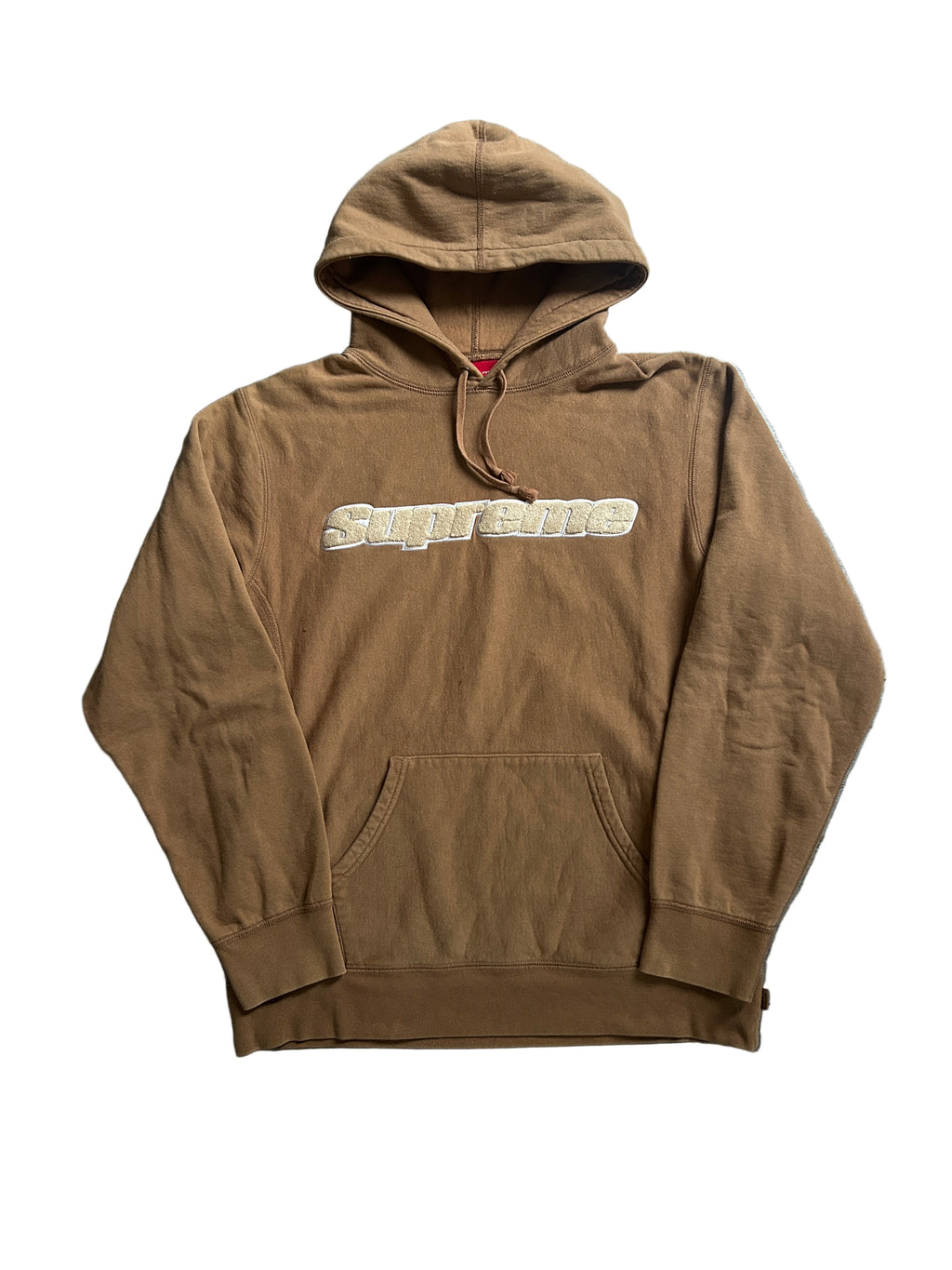 SUPREME CHENILLE HOODIE SS19 (L)