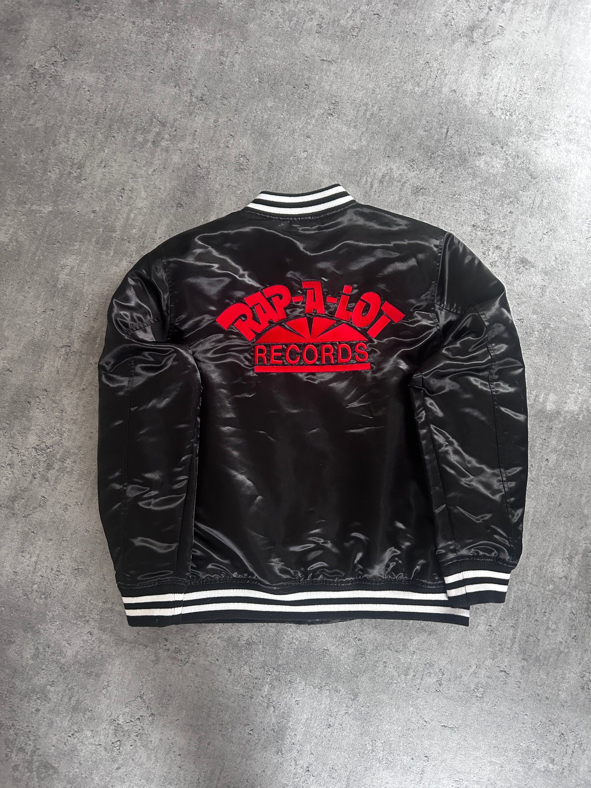 SUPREME RAP A LOT RECORDS SATIN BOMBERJACKET (M)