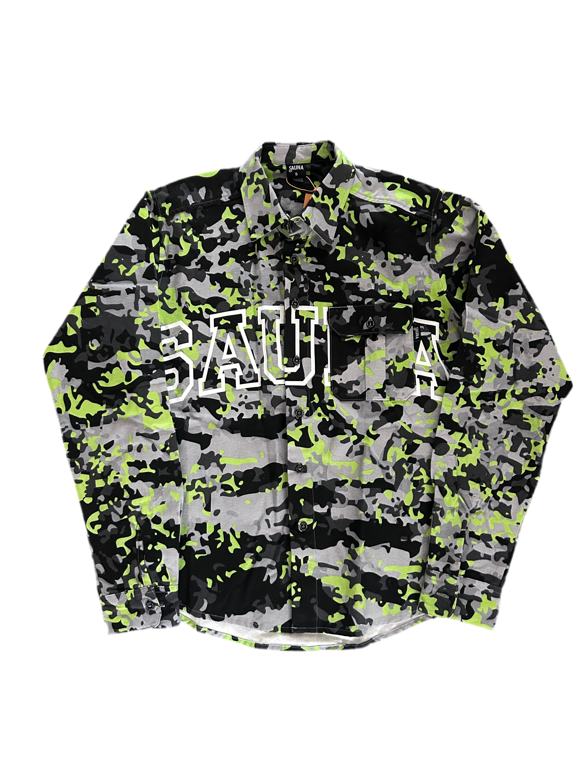 SAUNA CAMO OVERSHIRT (S)
