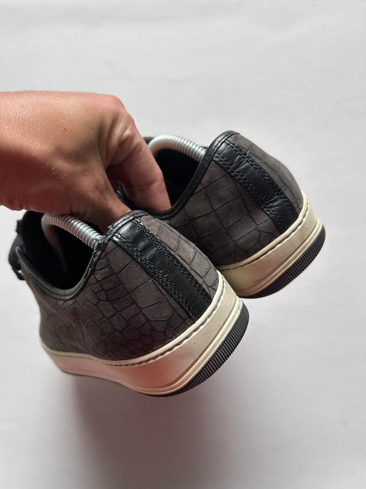 LANVIN DBB1 CROCSKIN (43EU)