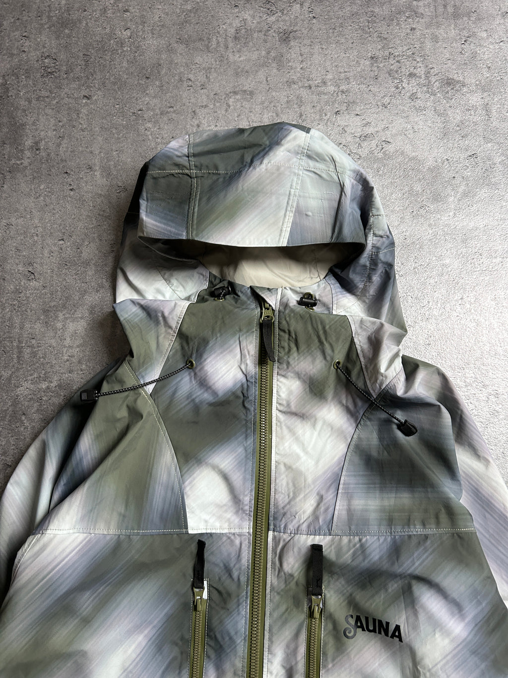SAUNA TECH CAMO JACKET (L)