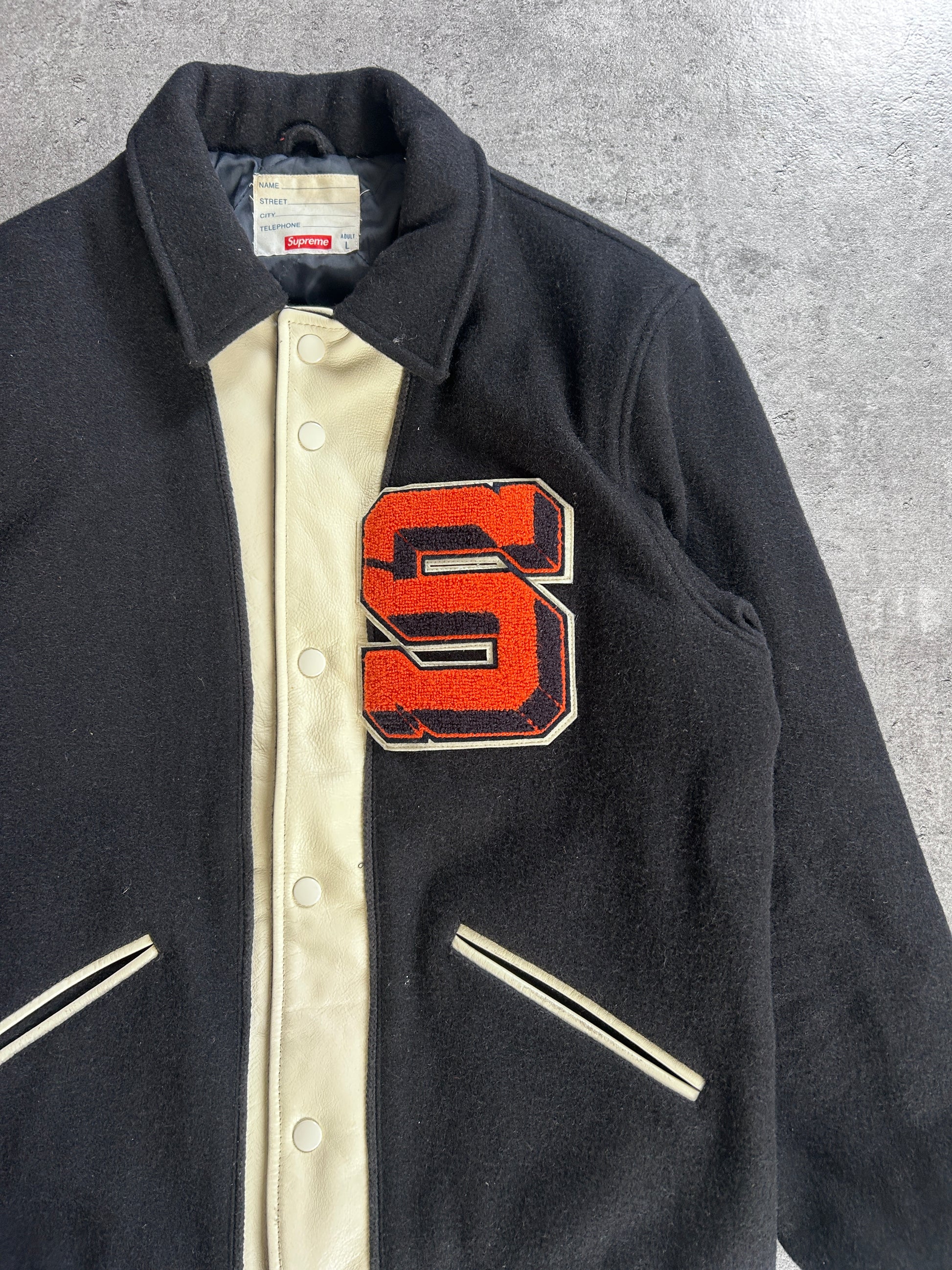 SUPREME CAPTAIN VARSITY JACKET FW13 (M)
