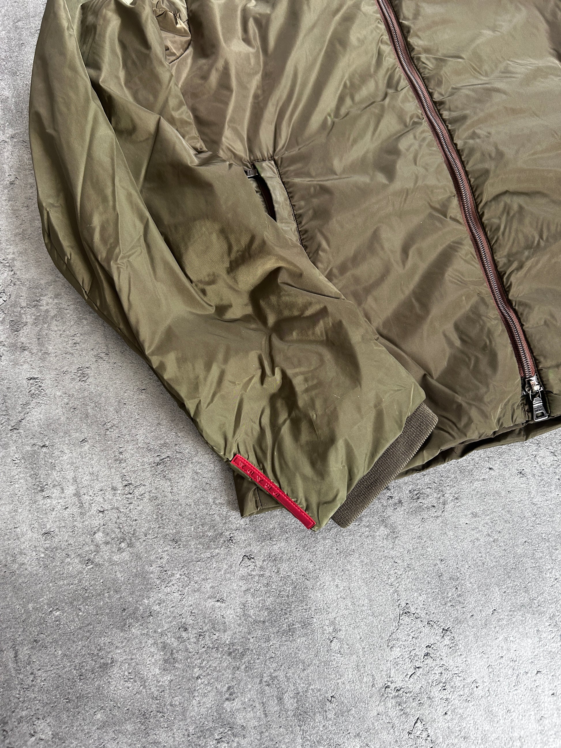 PRADA LINEA ROSSA A/W 2003 PADDED JACKET (M)