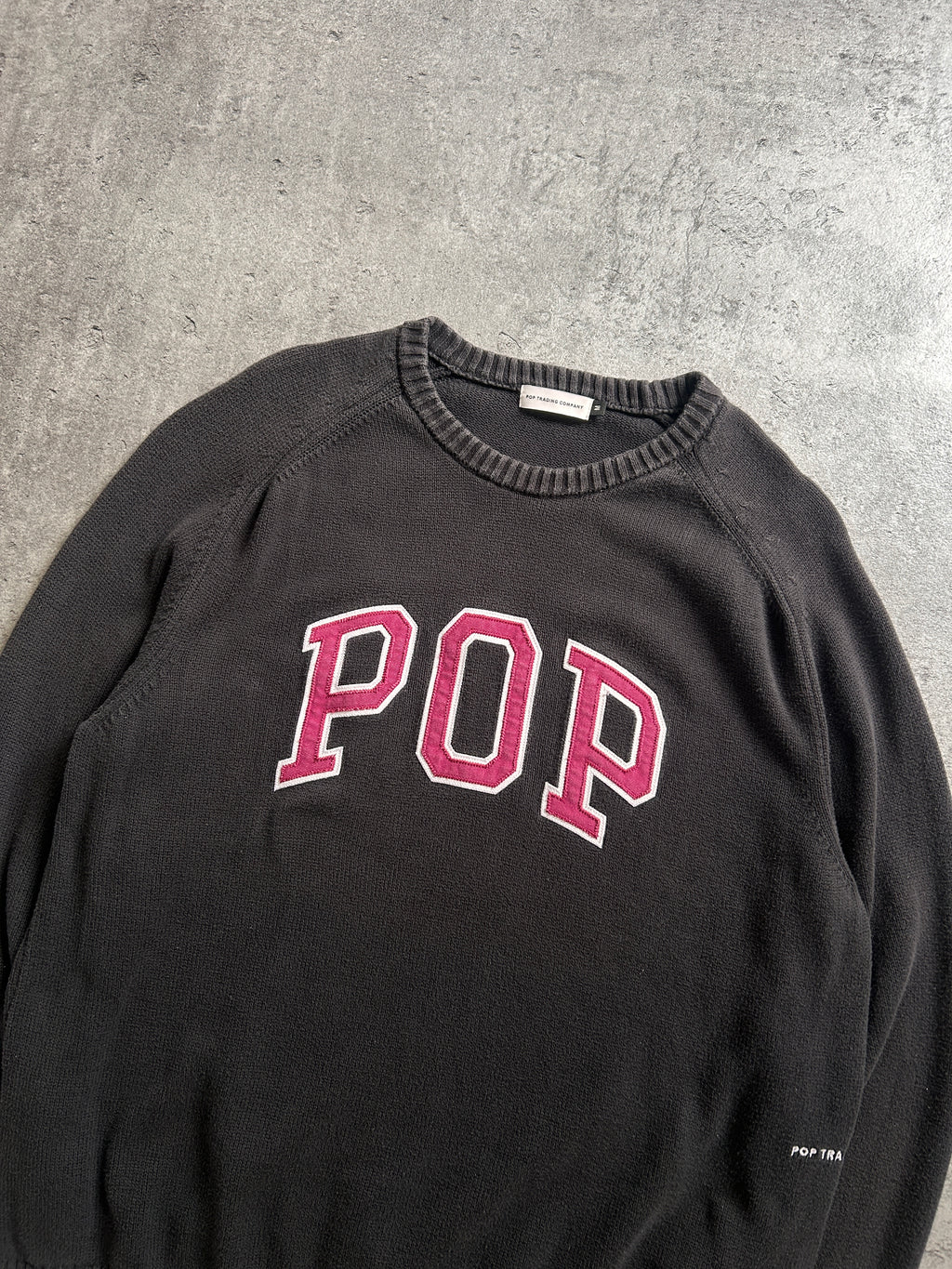 POP TRADING COMPANY KNIT CREWNECK (M)