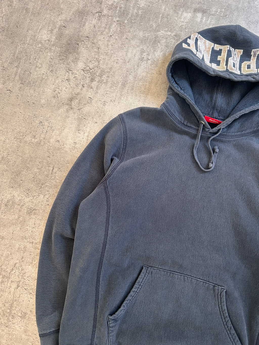 SUPREME SEQUIN ARC HOODIE (M)