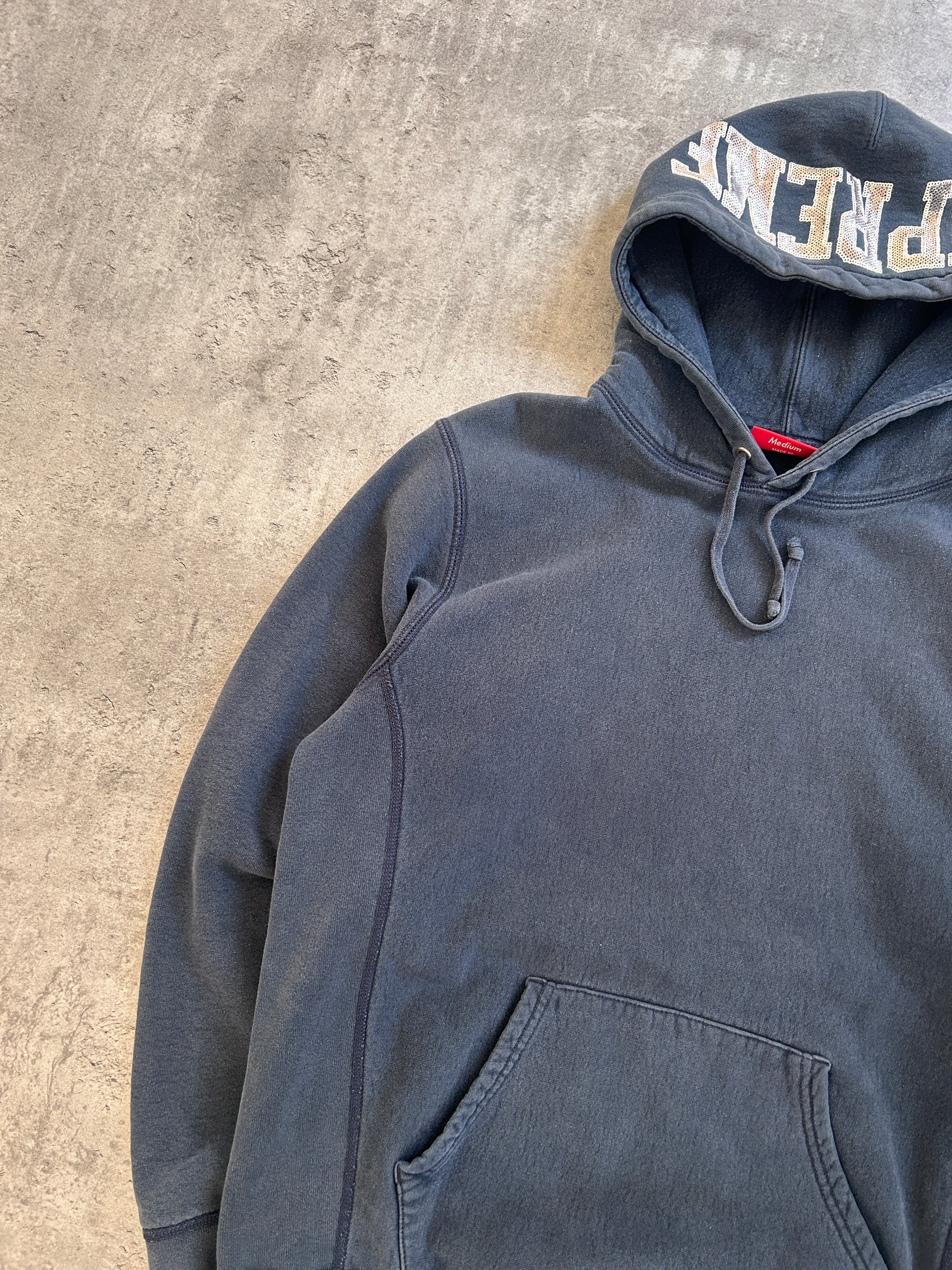 SUPREME SEQUIN ARC HOODIE (M)
