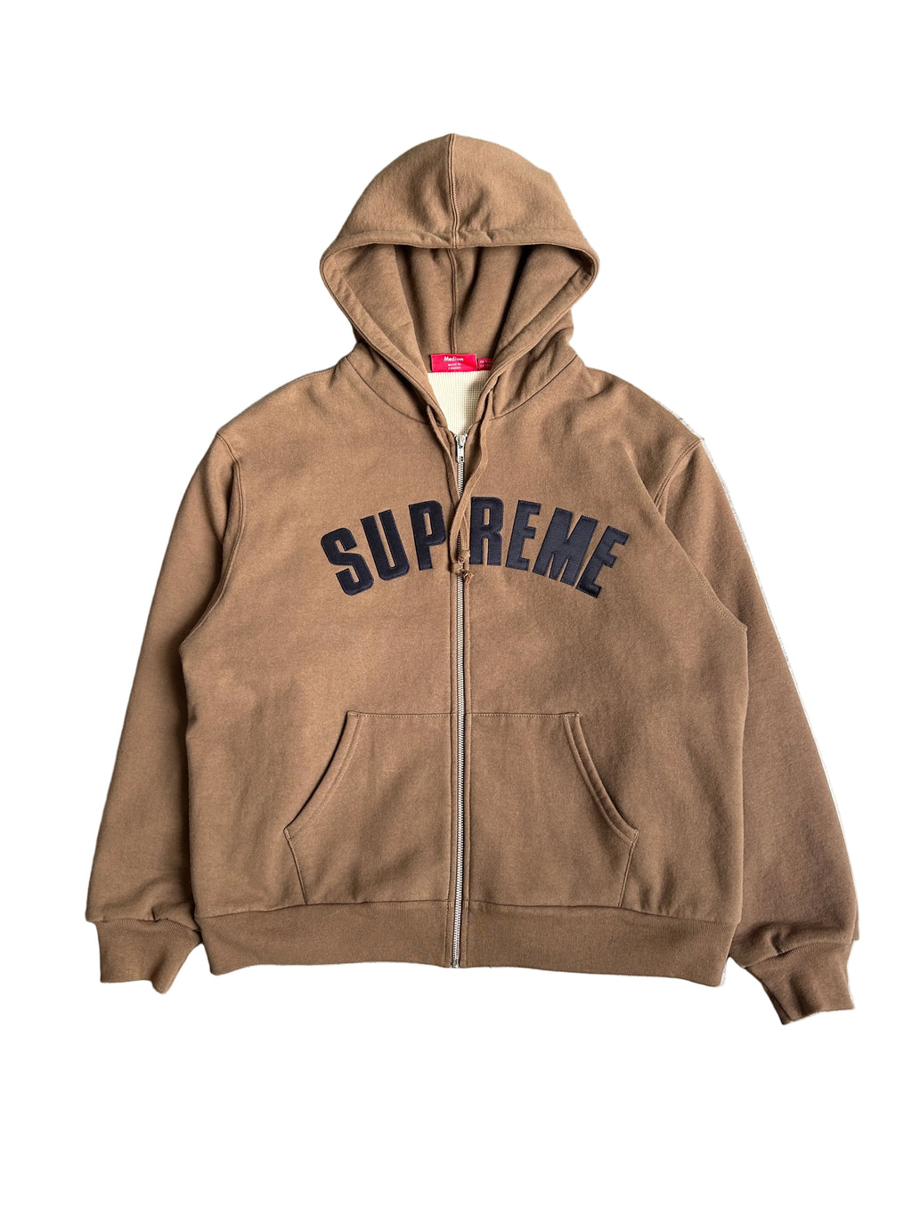 SUPREME ARC THERMAL ZIP UP HOODIE (M)