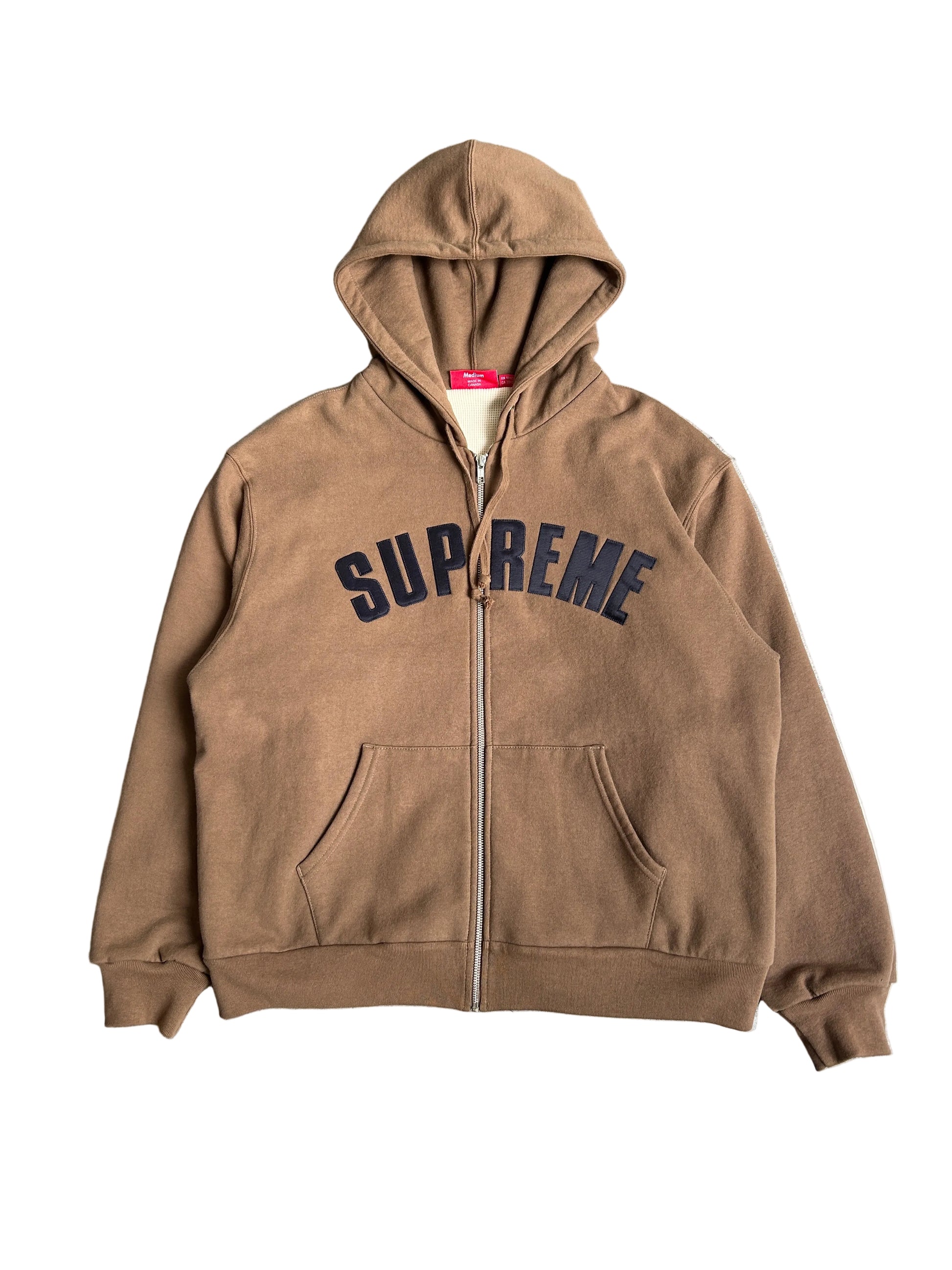 SUPREME ARC THERMAL ZIP UP HOODIE (M)