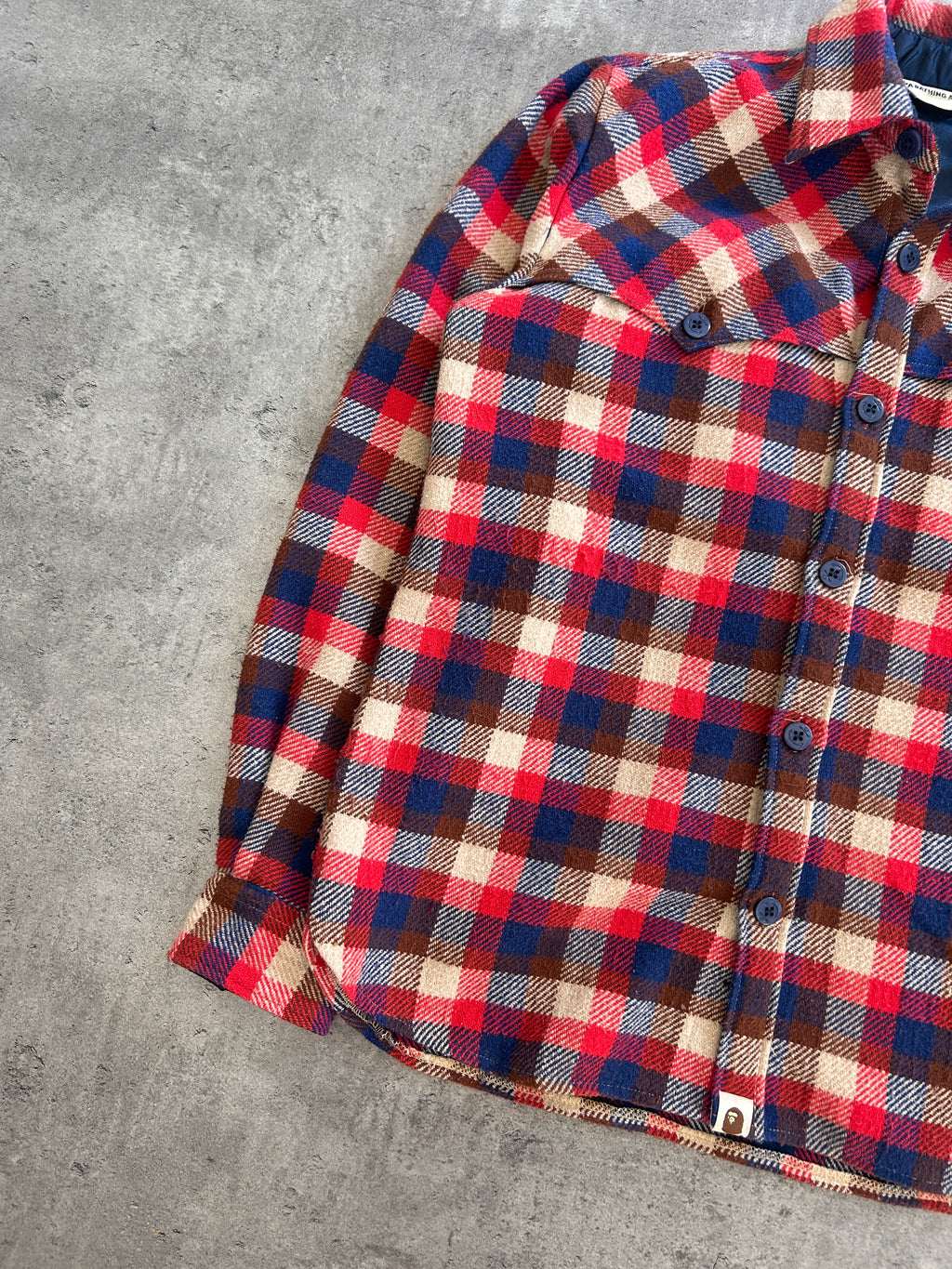 BAPE CPO HEAVY FLANNEL (M)