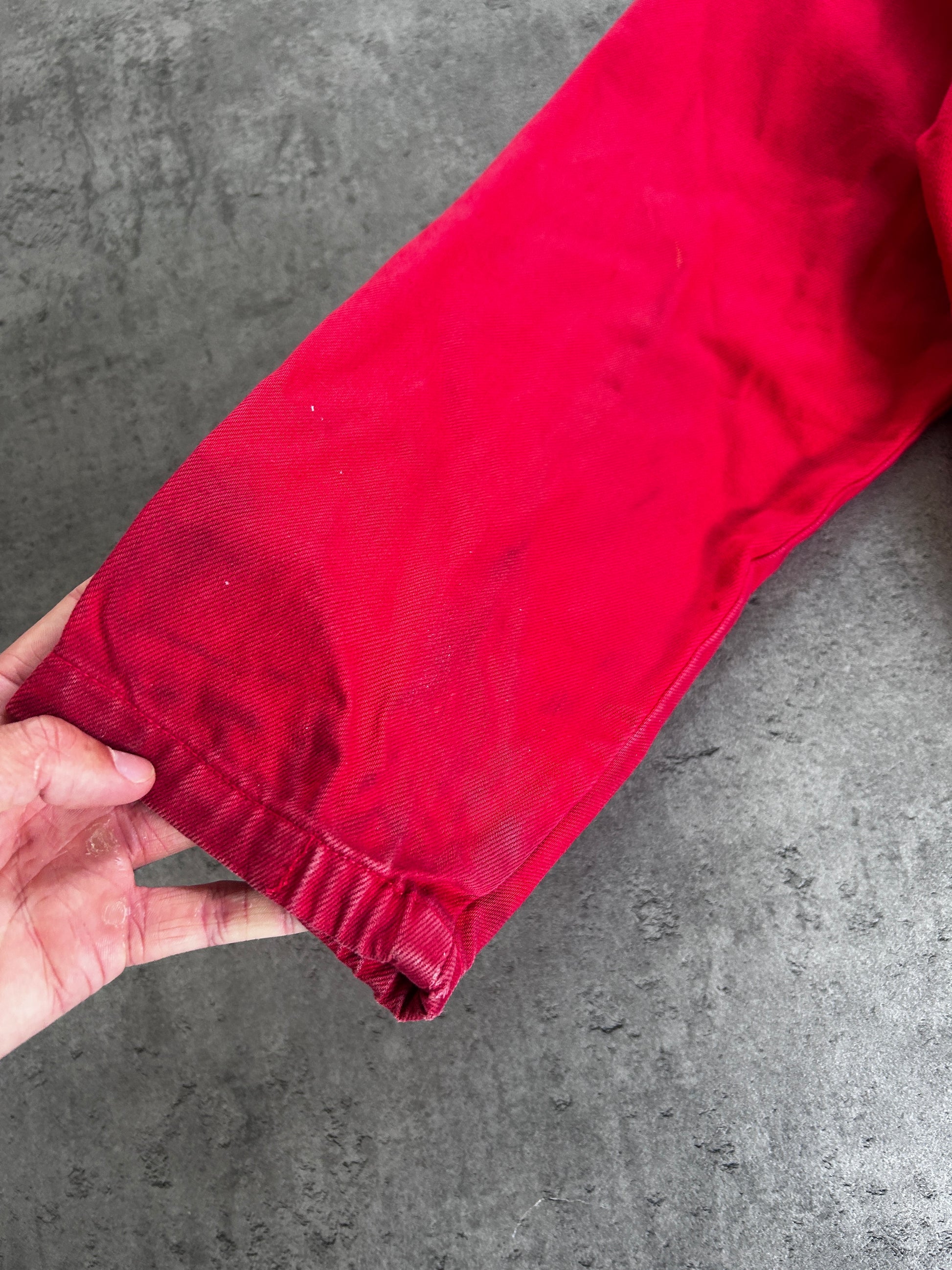 SUPREME ARC DENIM JACKET “RED” (M)
