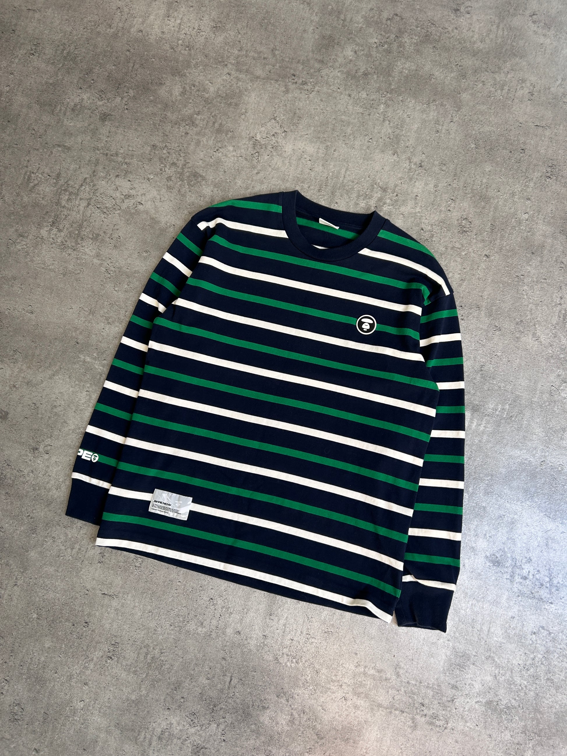 AAPE STRIPE LONGSLEEVE (S)